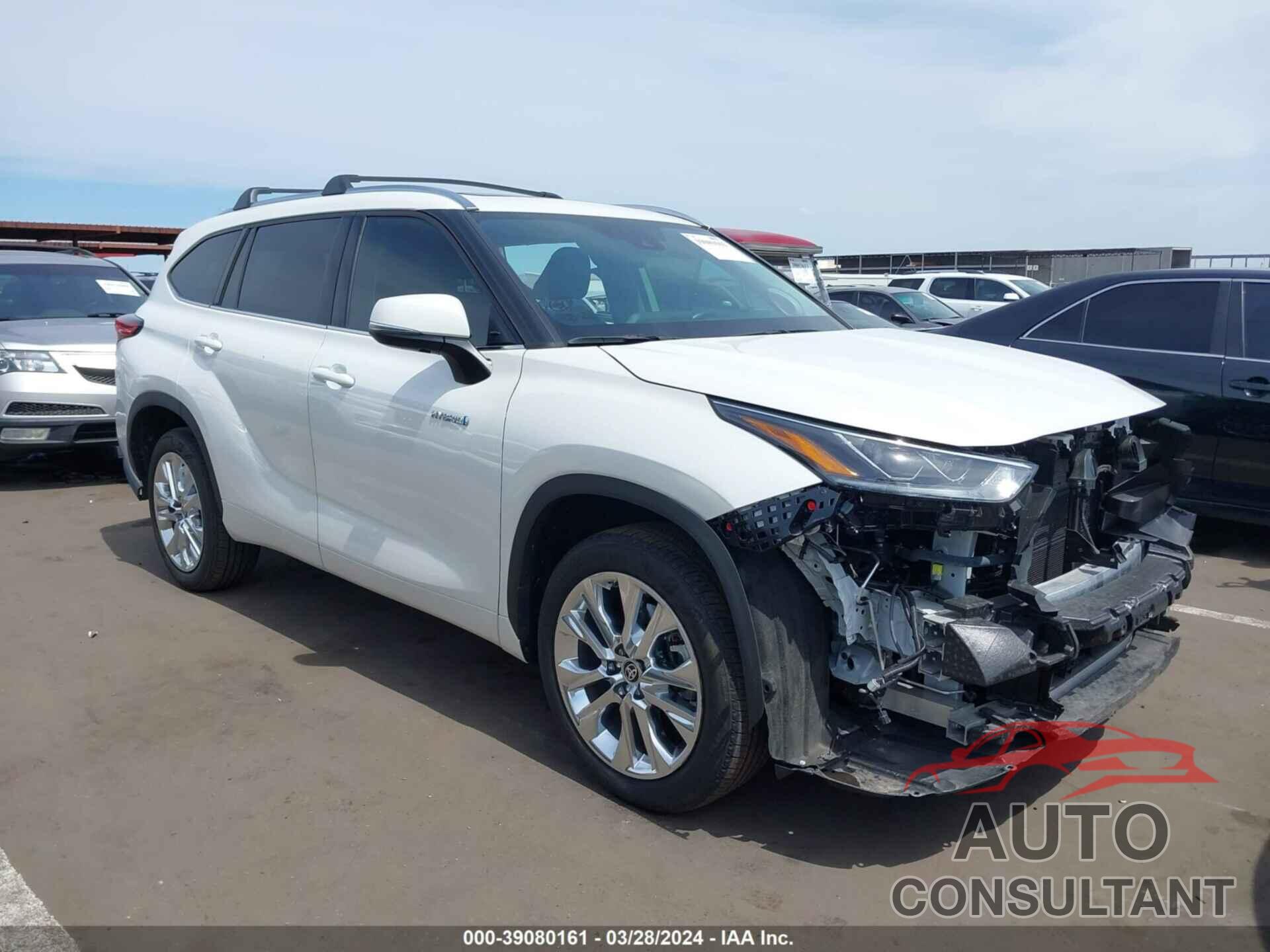 TOYOTA HIGHLANDER 2020 - 5TDYARAH9LS002212