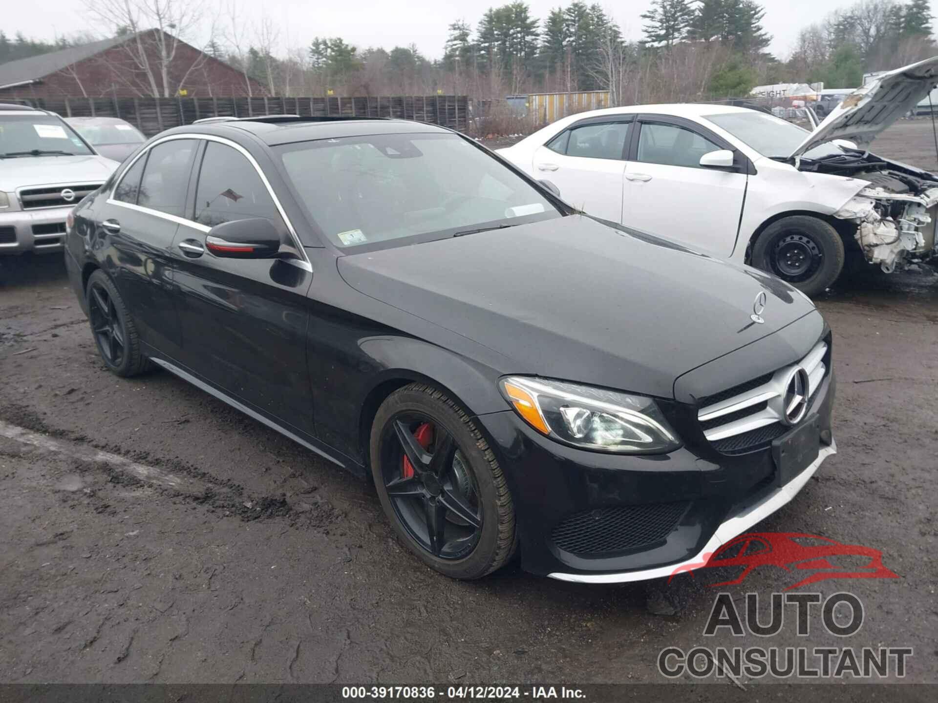 MERCEDES-BENZ C 300 2016 - 55SWF4KB9GU127452