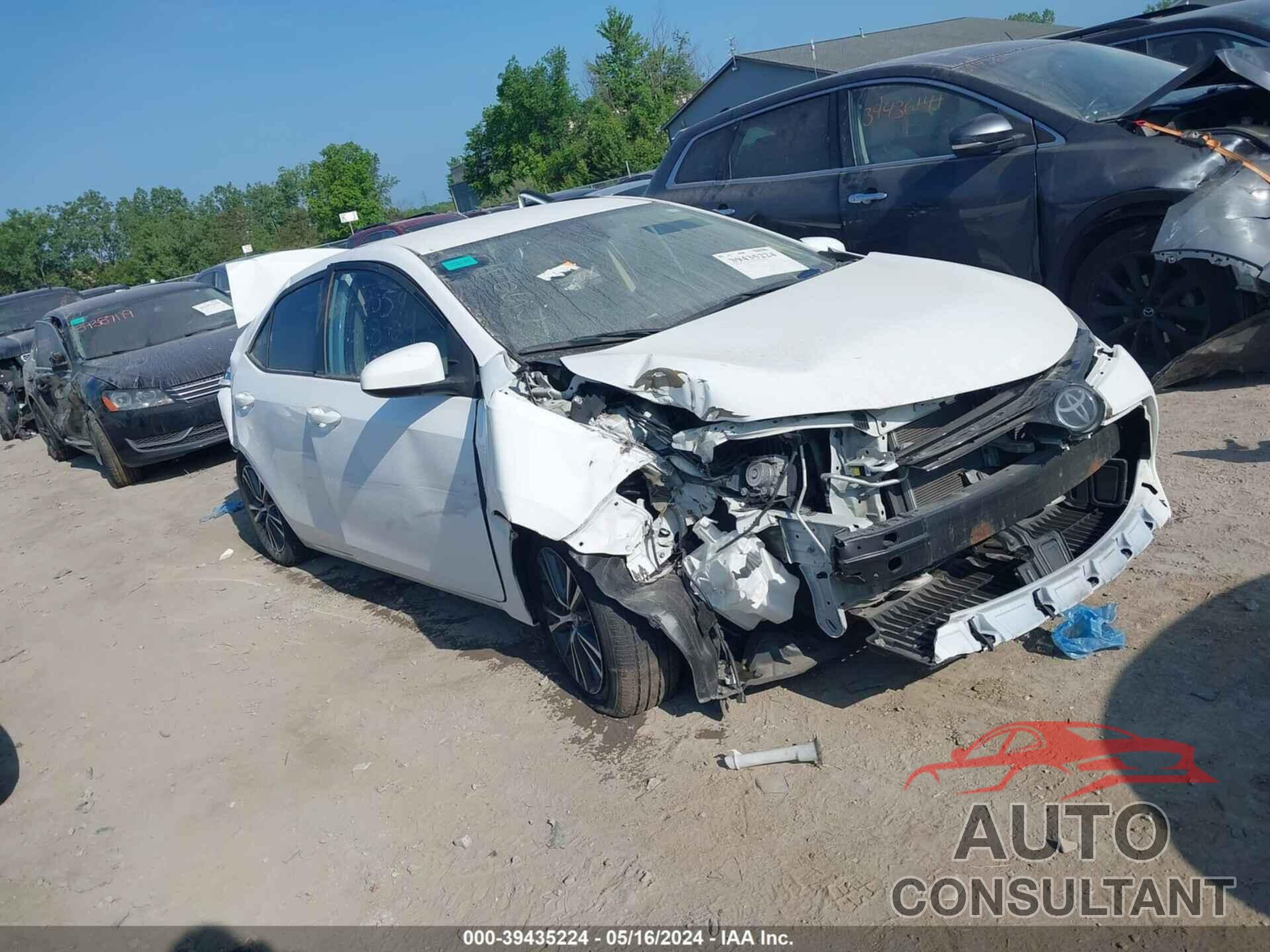 TOYOTA COROLLA 2017 - 5YFBURHE9HP658368