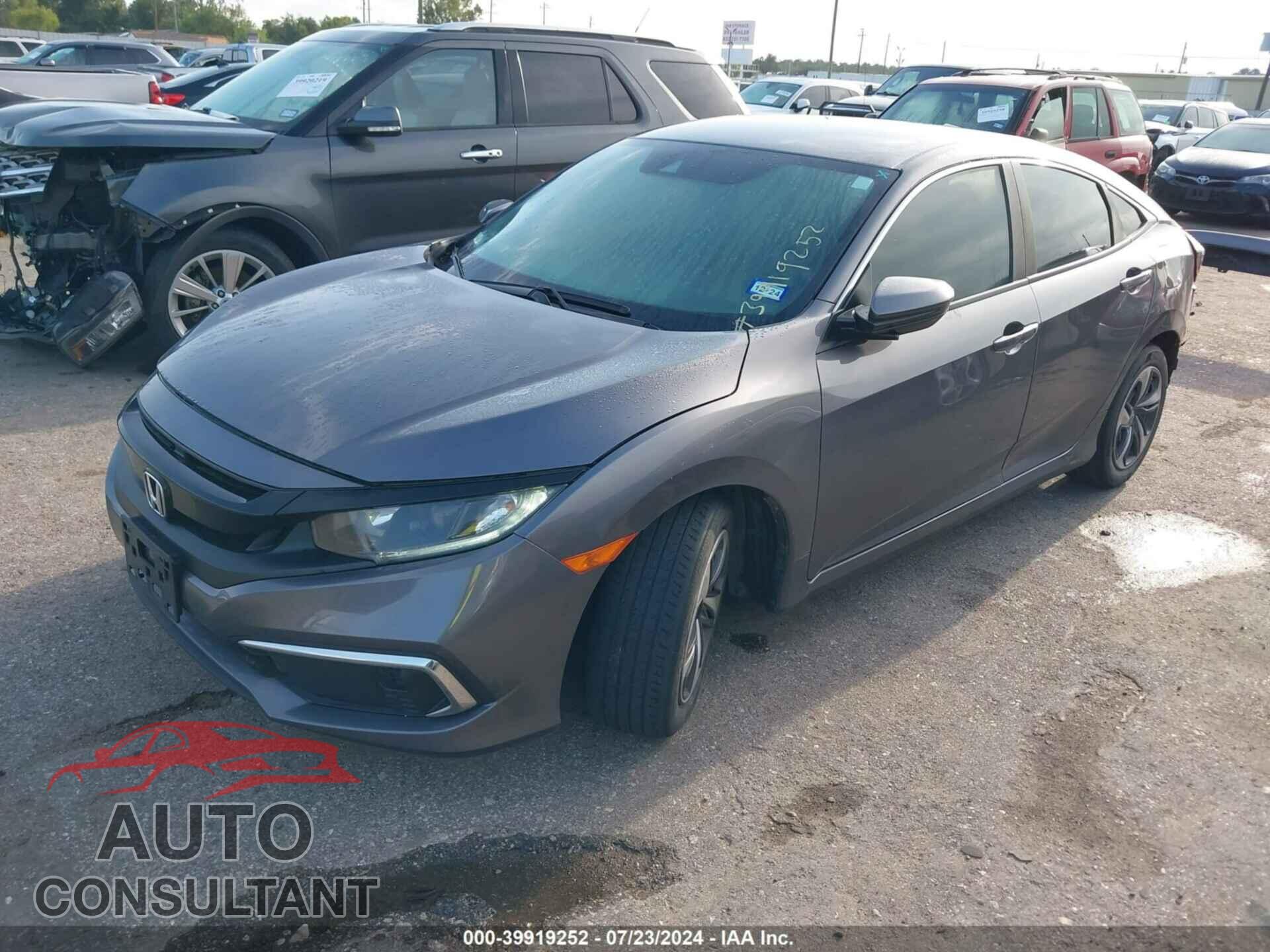 HONDA CIVIC 2020 - 19XFC2F68LE002017