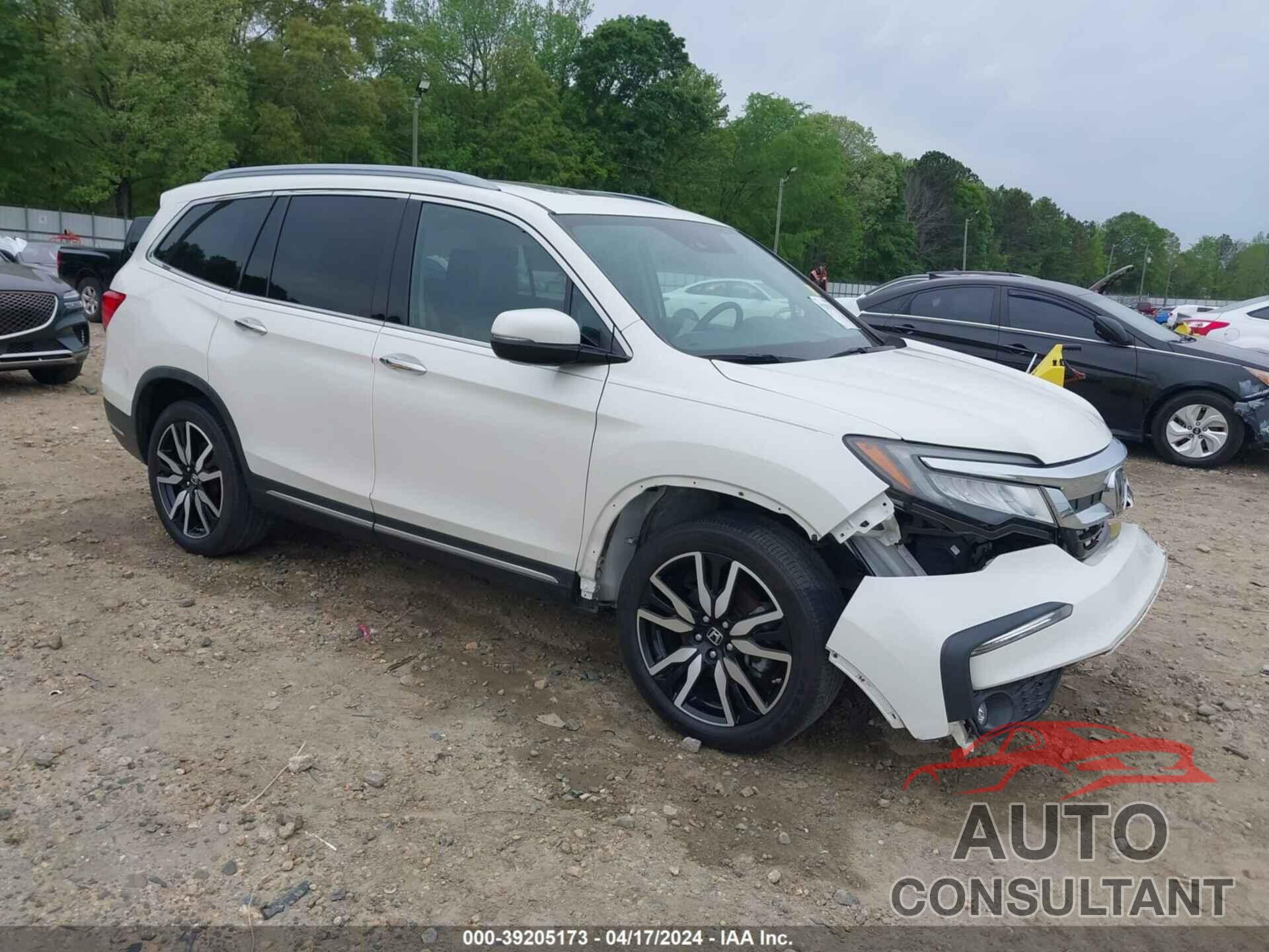 HONDA PILOT 2019 - 5FNYF6H09KB021636