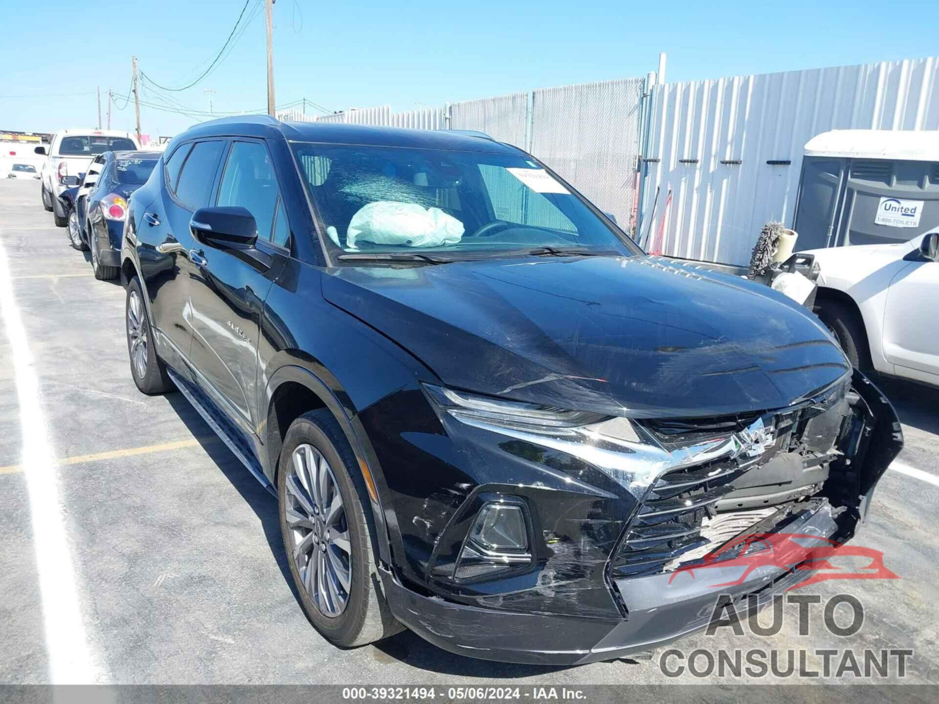 CHEVROLET BLAZER 2022 - 3GNKBFR4XNS159434