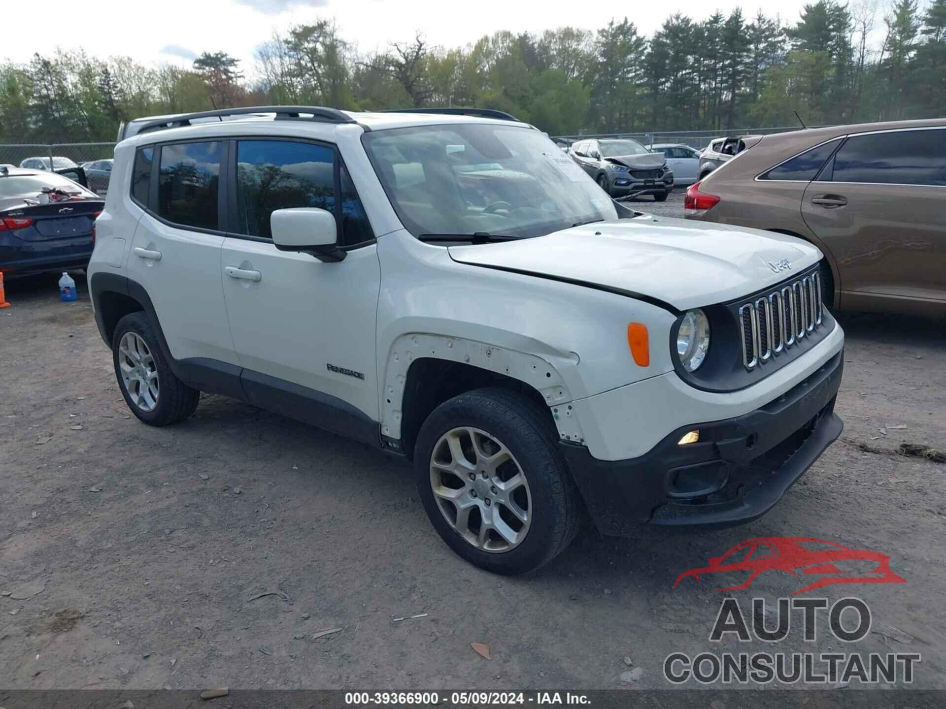 JEEP RENEGADE 2017 - ZACCJBBB2HPE81072