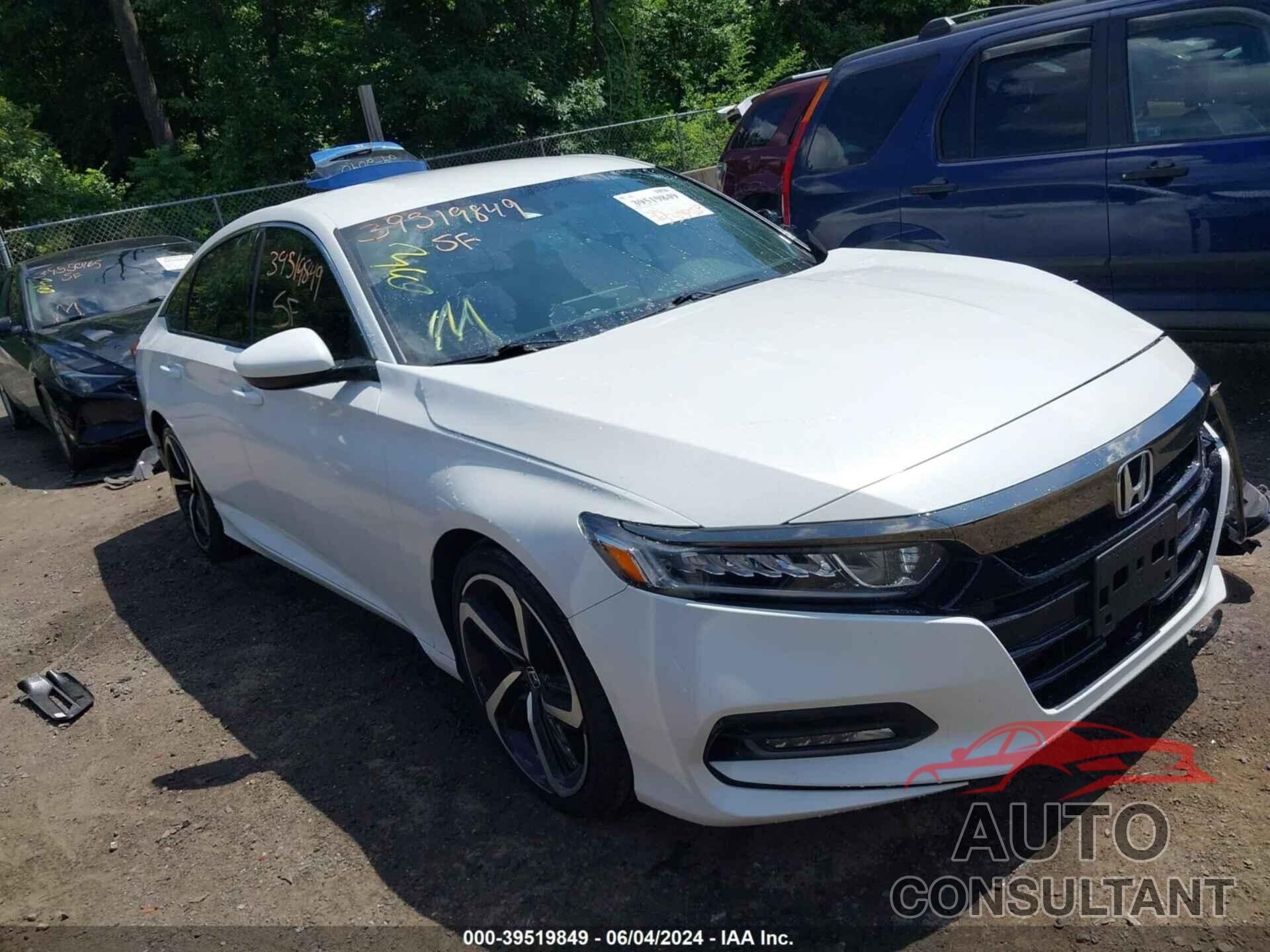 HONDA ACCORD 2020 - 1HGCV1F38LA152212