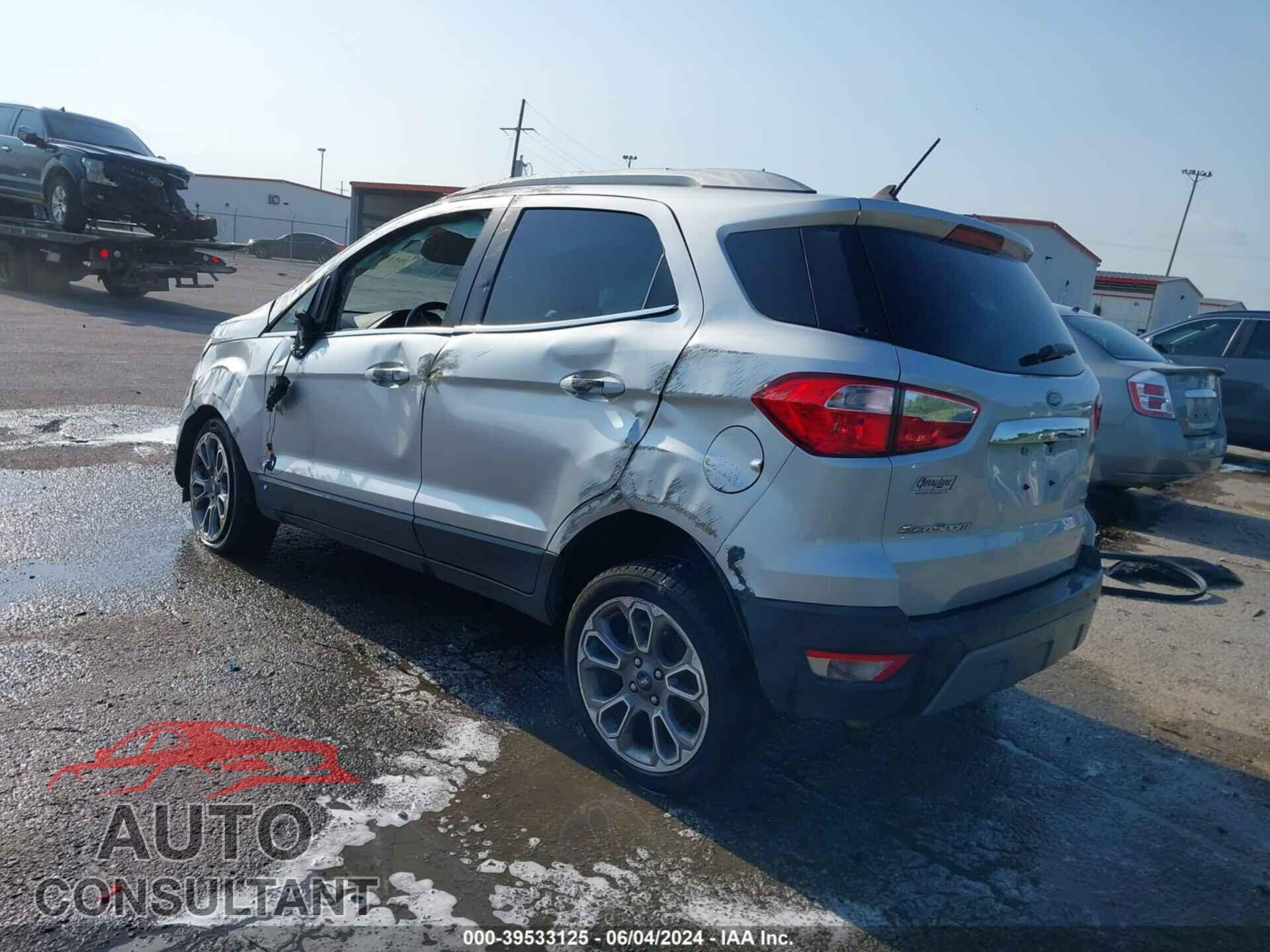 FORD ECOSPORT 2020 - MAJ6S3KL9LC346327
