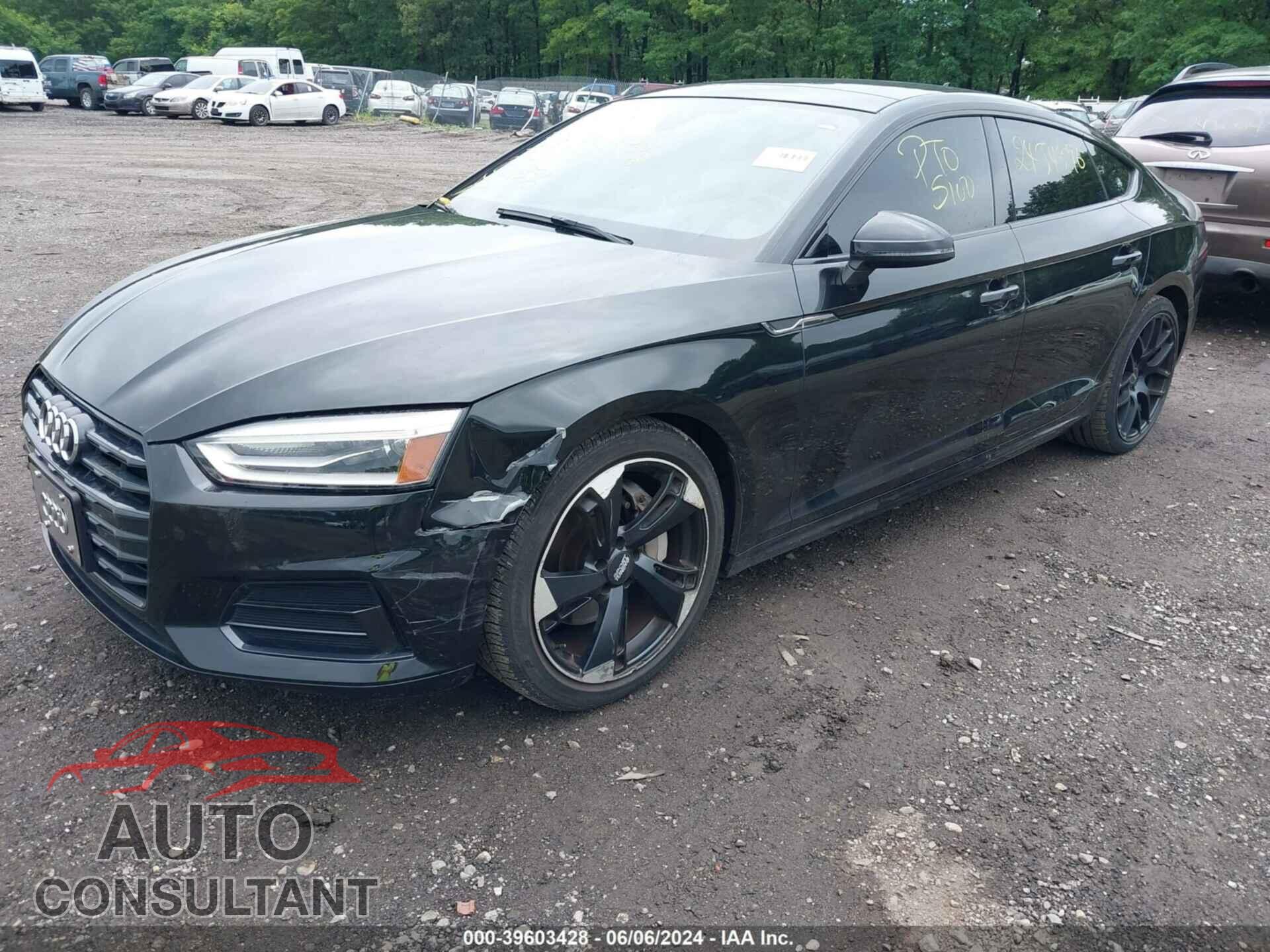 AUDI A5 2018 - WAUANCF57JA081064