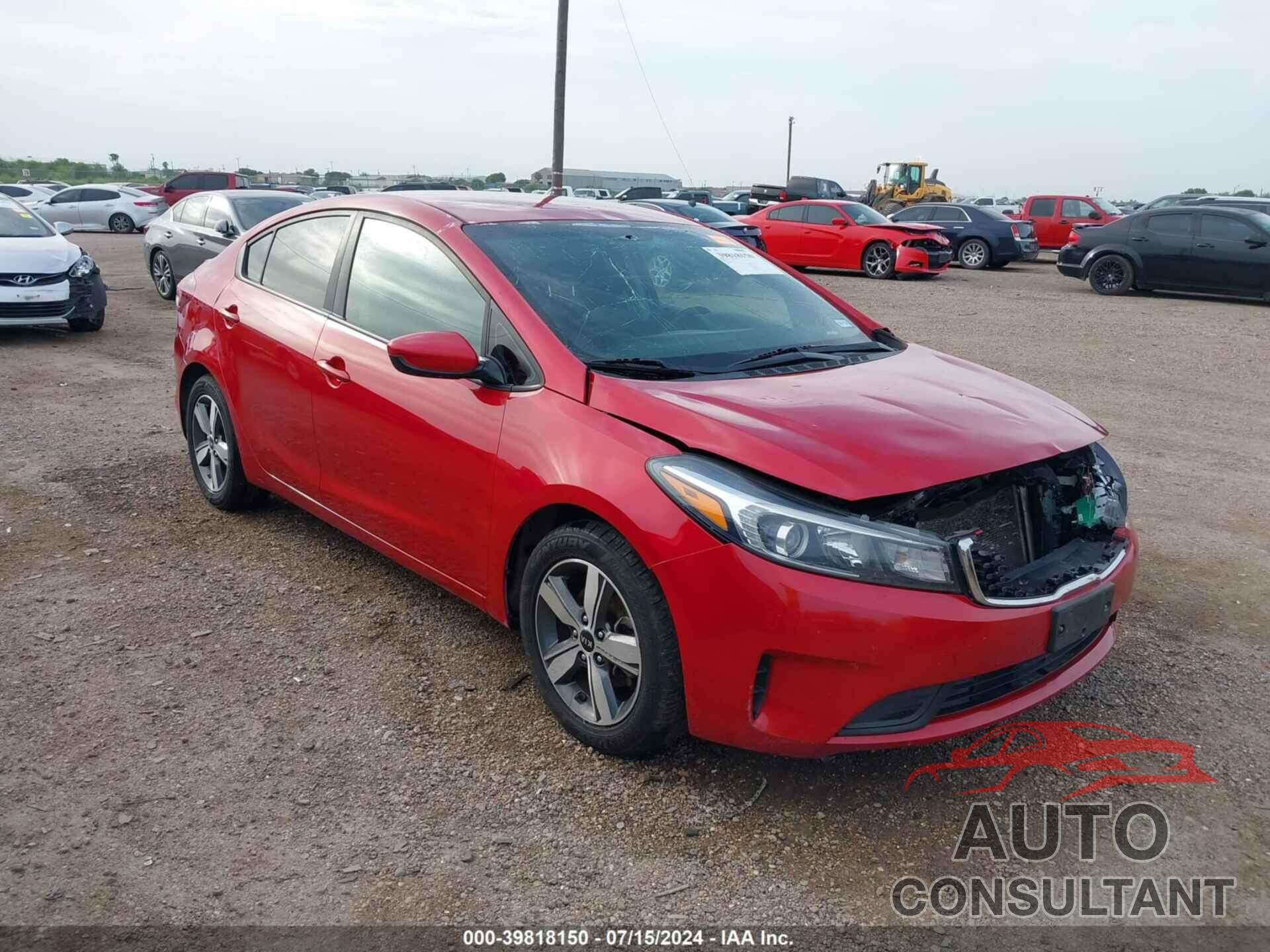 KIA FORTE 2018 - 3KPFL4A70JE189519