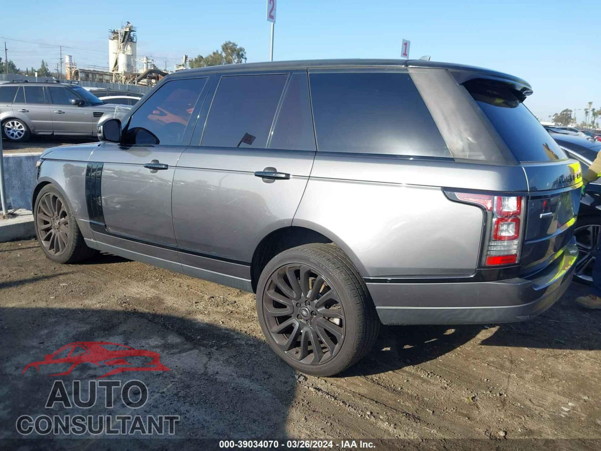 LAND ROVER RANGE ROVER 2016 - SALGS2EF6GA265486
