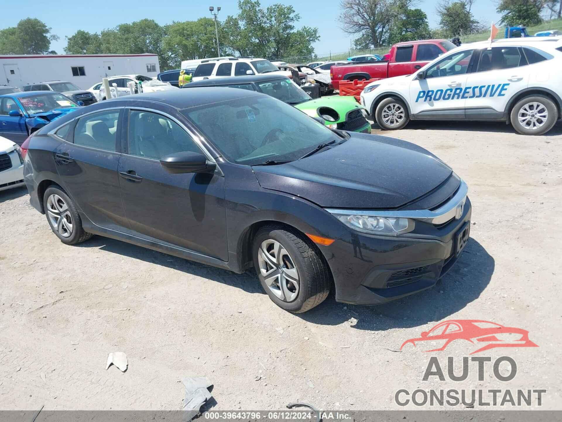 HONDA CIVIC 2018 - 2HGFC2F50JH537000