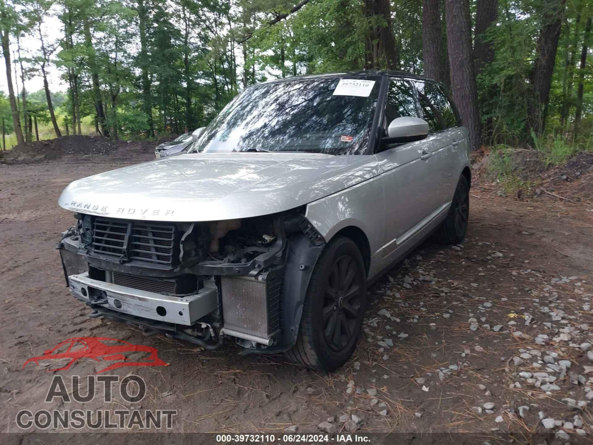 LAND ROVER RANGE ROVER 2016 - SALGS2VF3GA278809