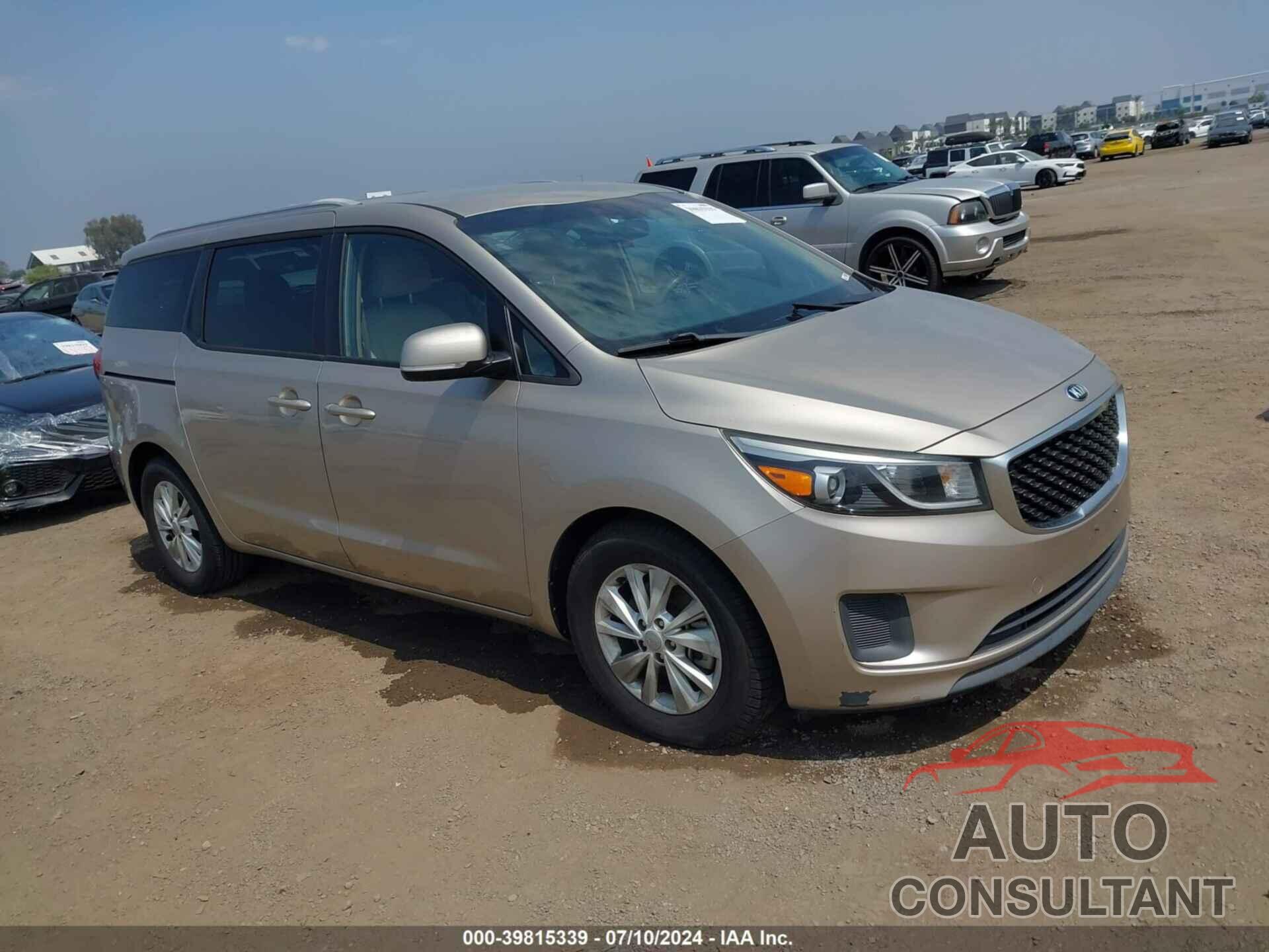 KIA SEDONA 2016 - KNDMB5C17G6196801