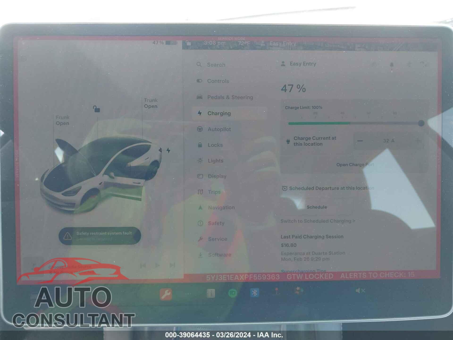 TESLA MODEL 3 2023 - 5YJ3E1EAXPF559363