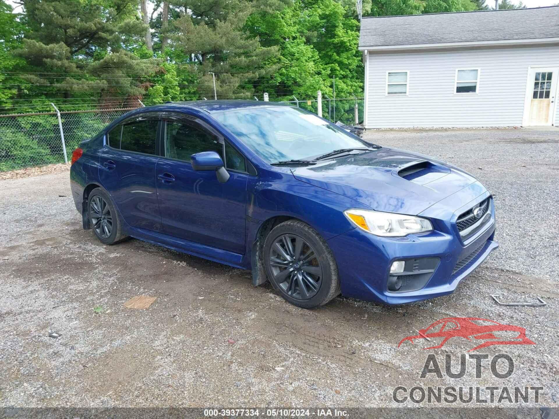 SUBARU WRX 2017 - JF1VA1B62H9814156