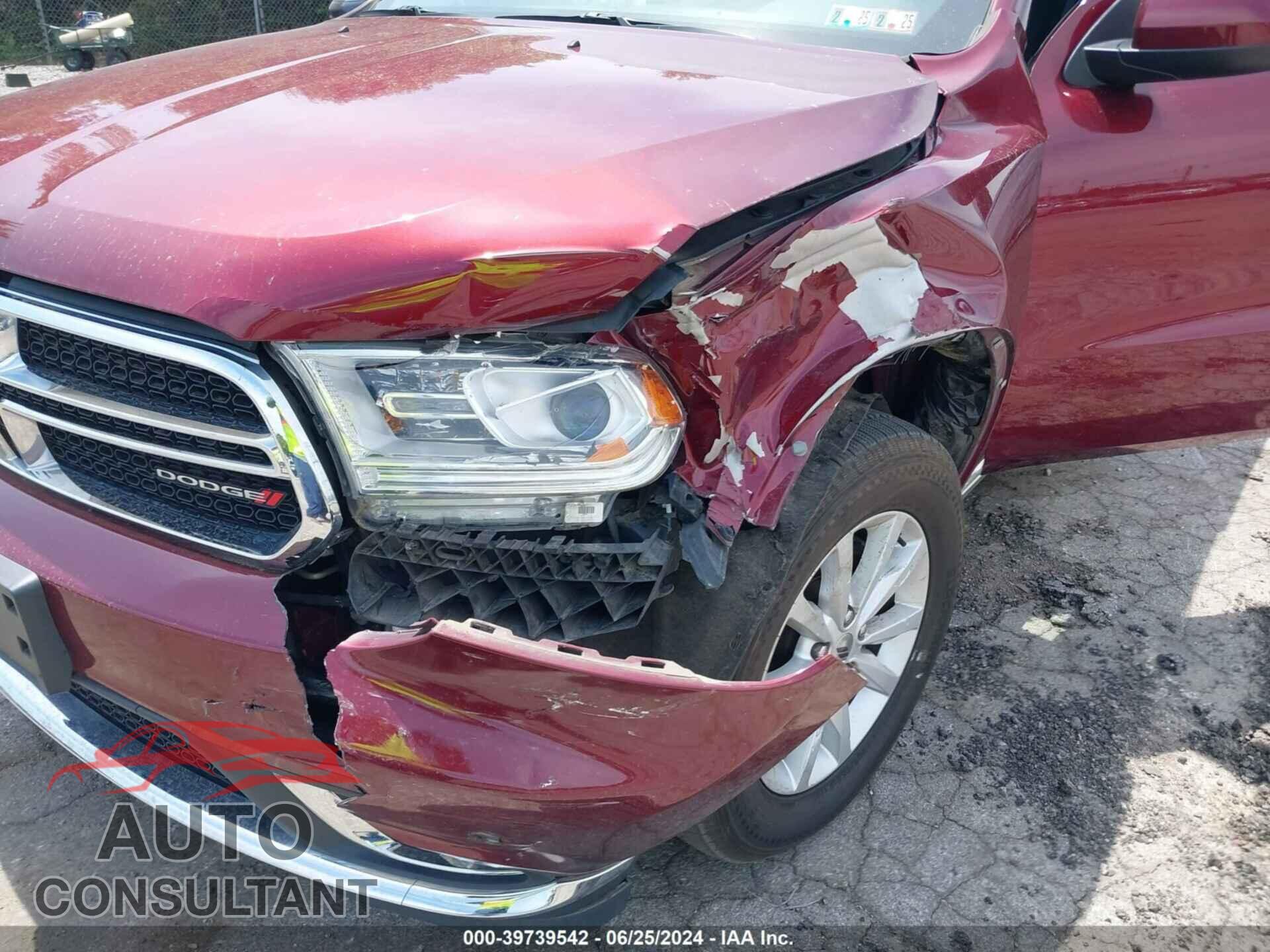 DODGE DURANGO 2020 - 1C4RDJAG3LC107544