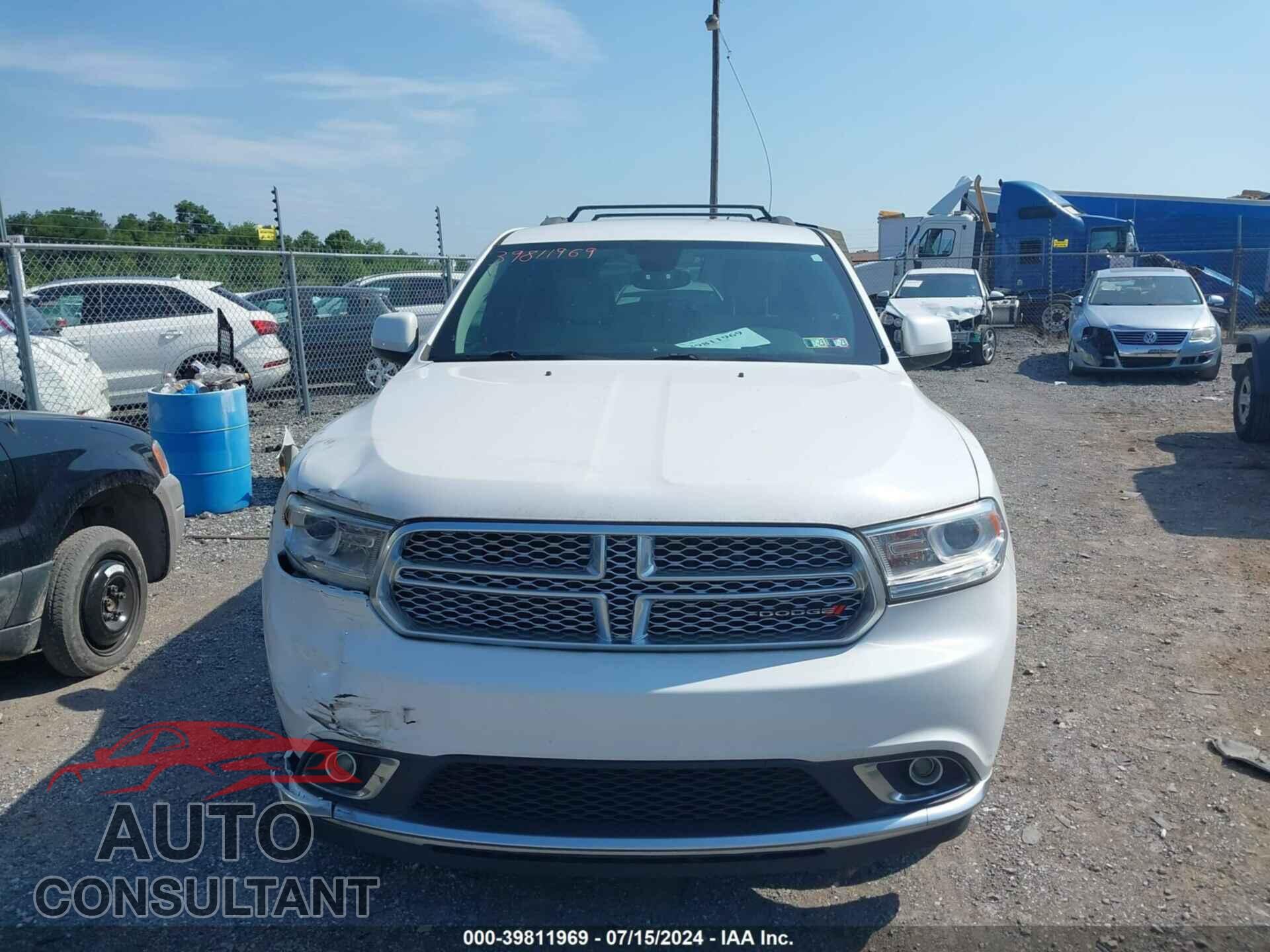 DODGE DURANGO 2018 - 1C4RDJAG2JC328002
