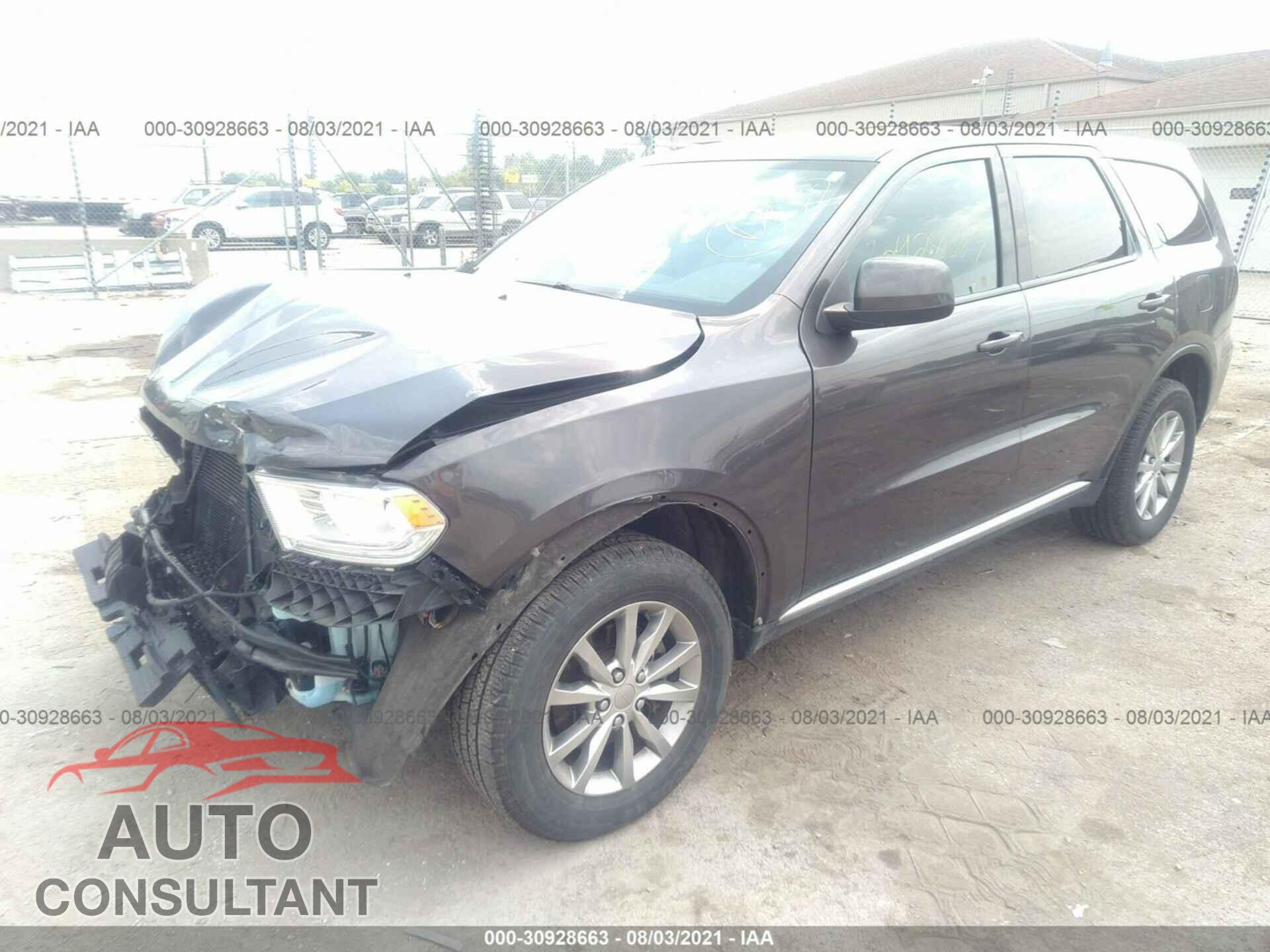 DODGE DURANGO 2017 - 1C4RDJAG9HC748804