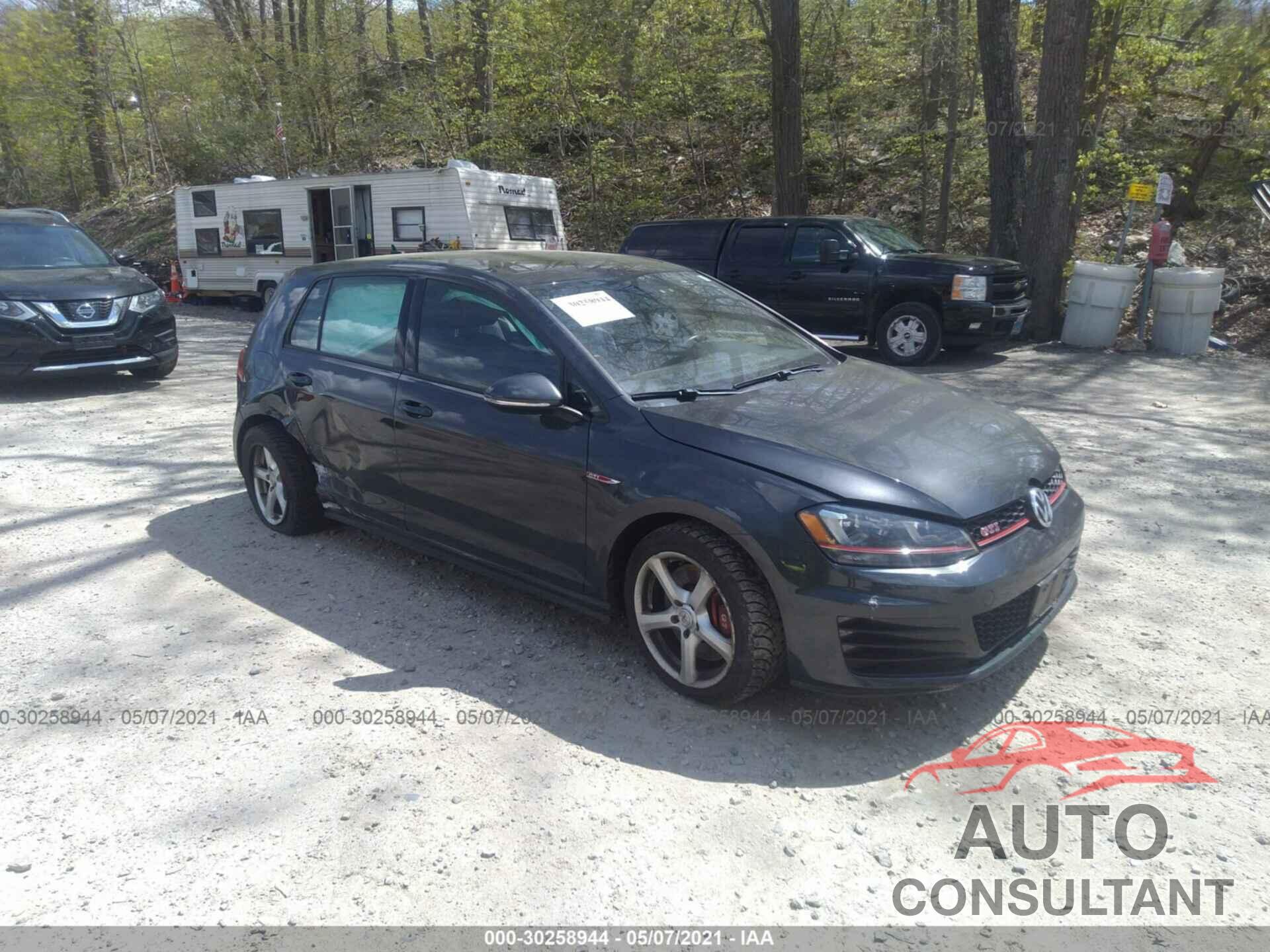 VOLKSWAGEN GOLF GTI 2017 - 3VW547AU5HM068482