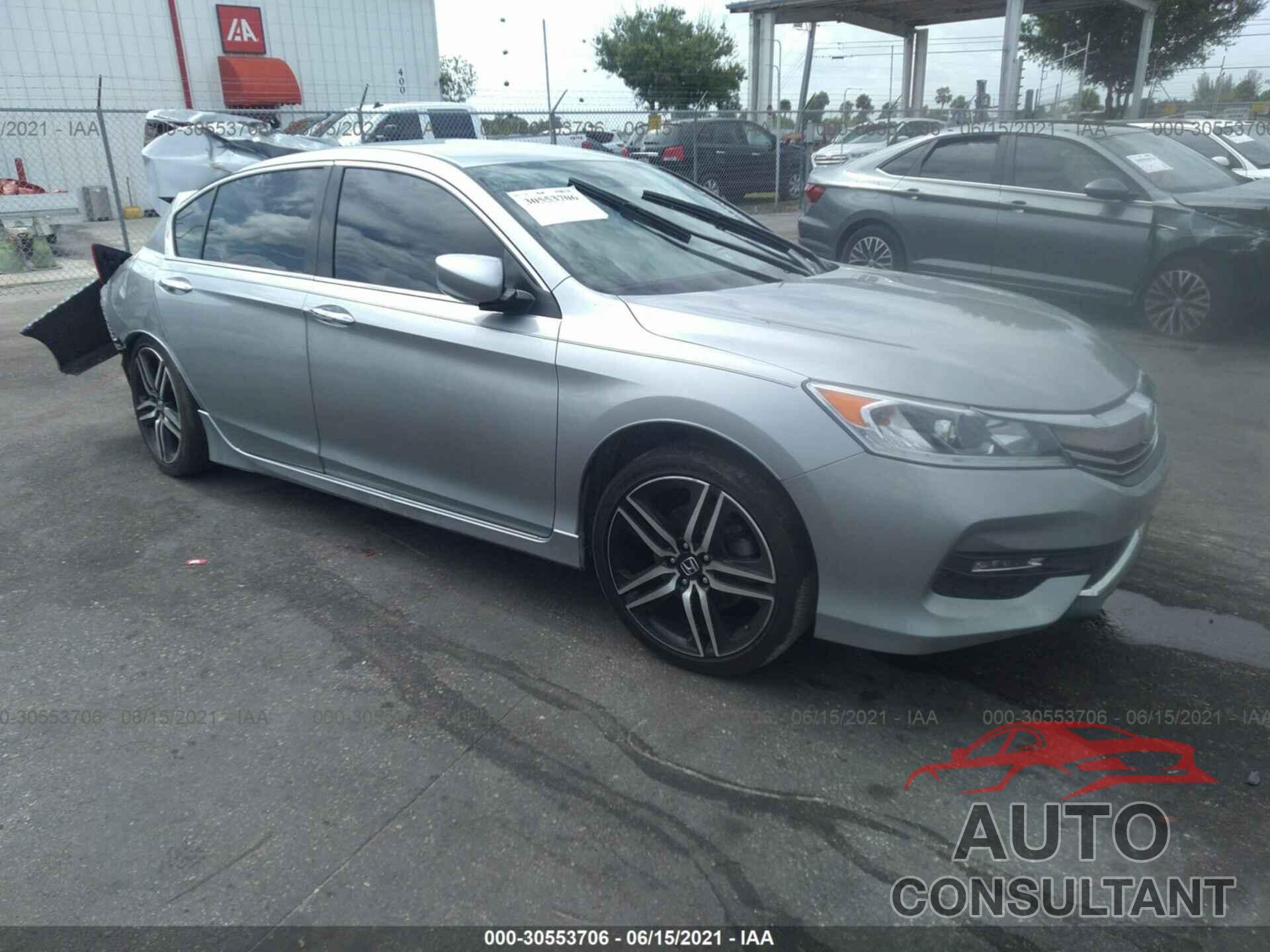 HONDA ACCORD SEDAN 2016 - 1HGCR2F63GA123744