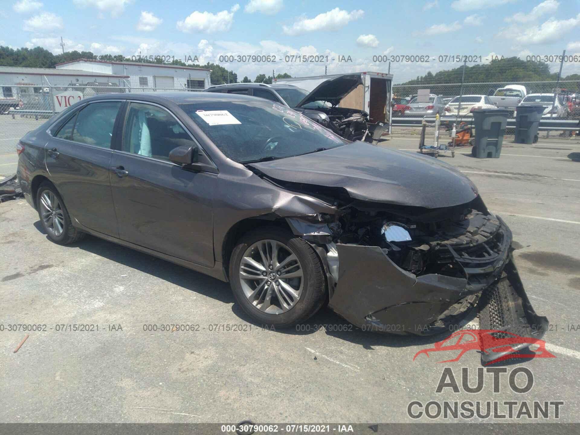TOYOTA CAMRY 2017 - 4T1BF1FK0HU286597
