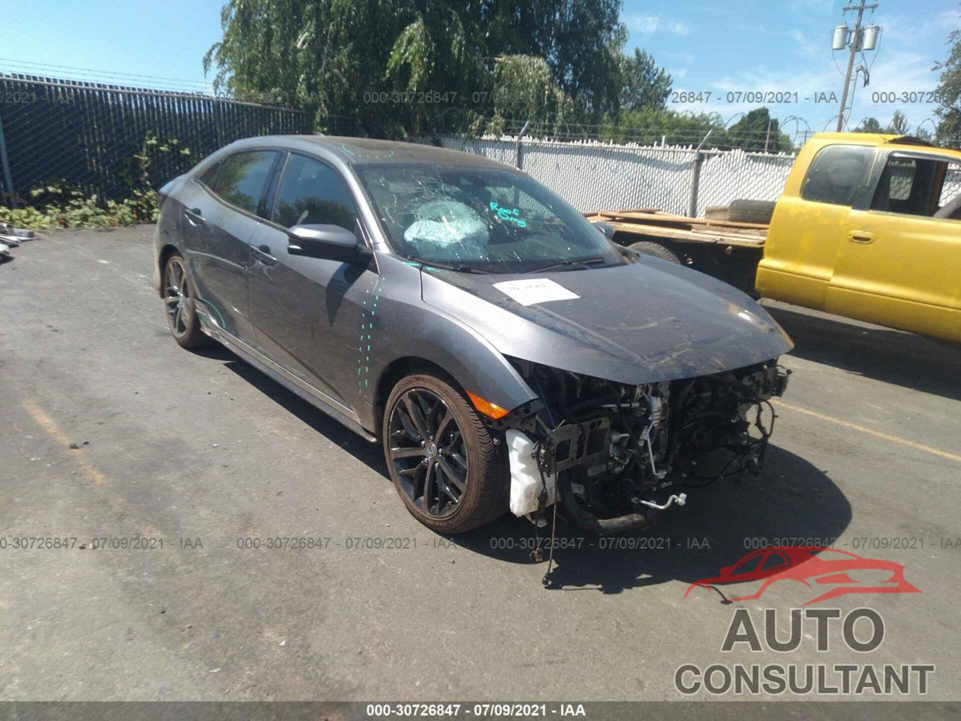 HONDA CIVIC HATCHBACK 2021 - SHHFK7H93MU404867