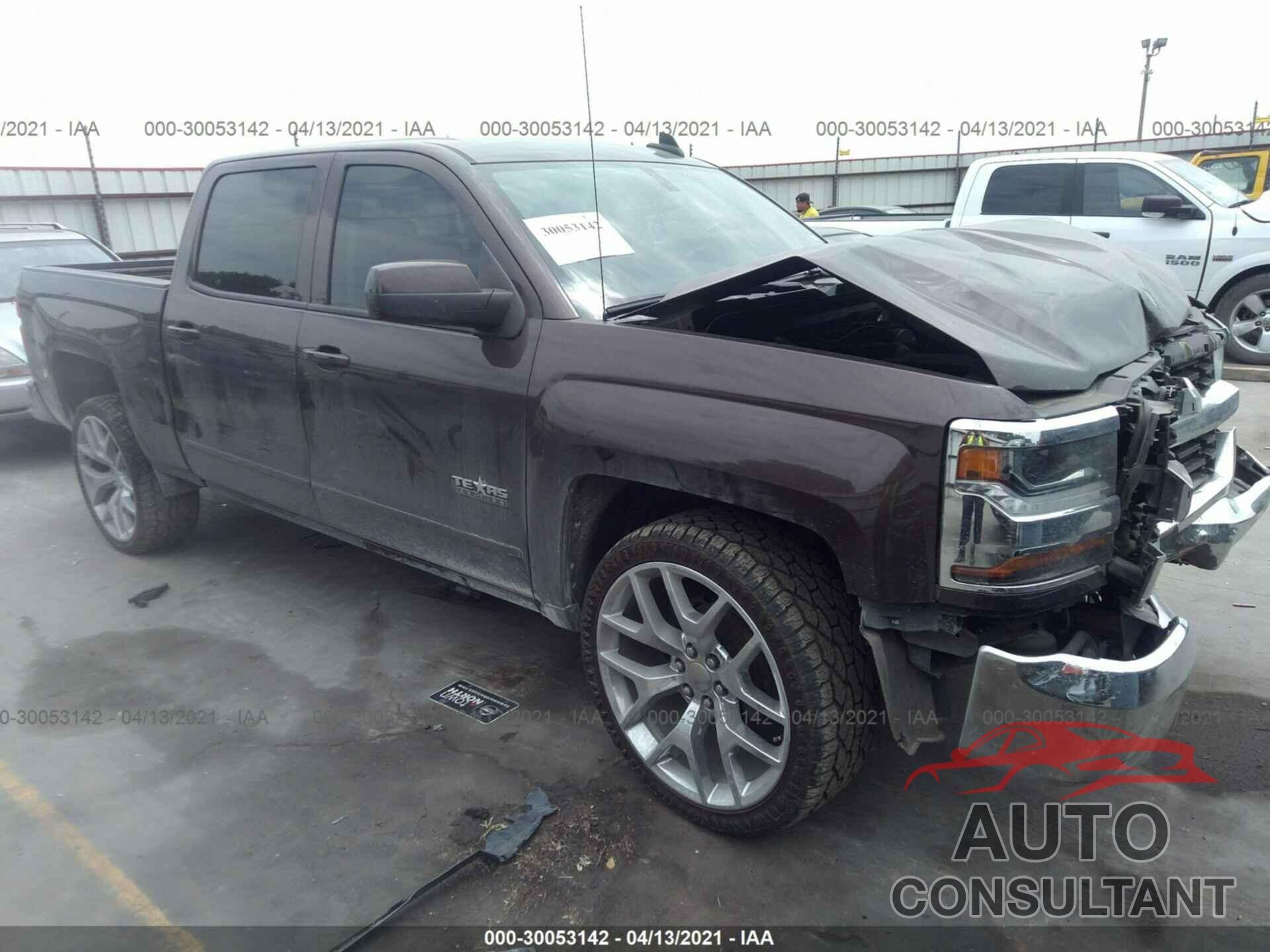 CHEVROLET SILVERADO 1500 2016 - 3GCPCREC0GG299394