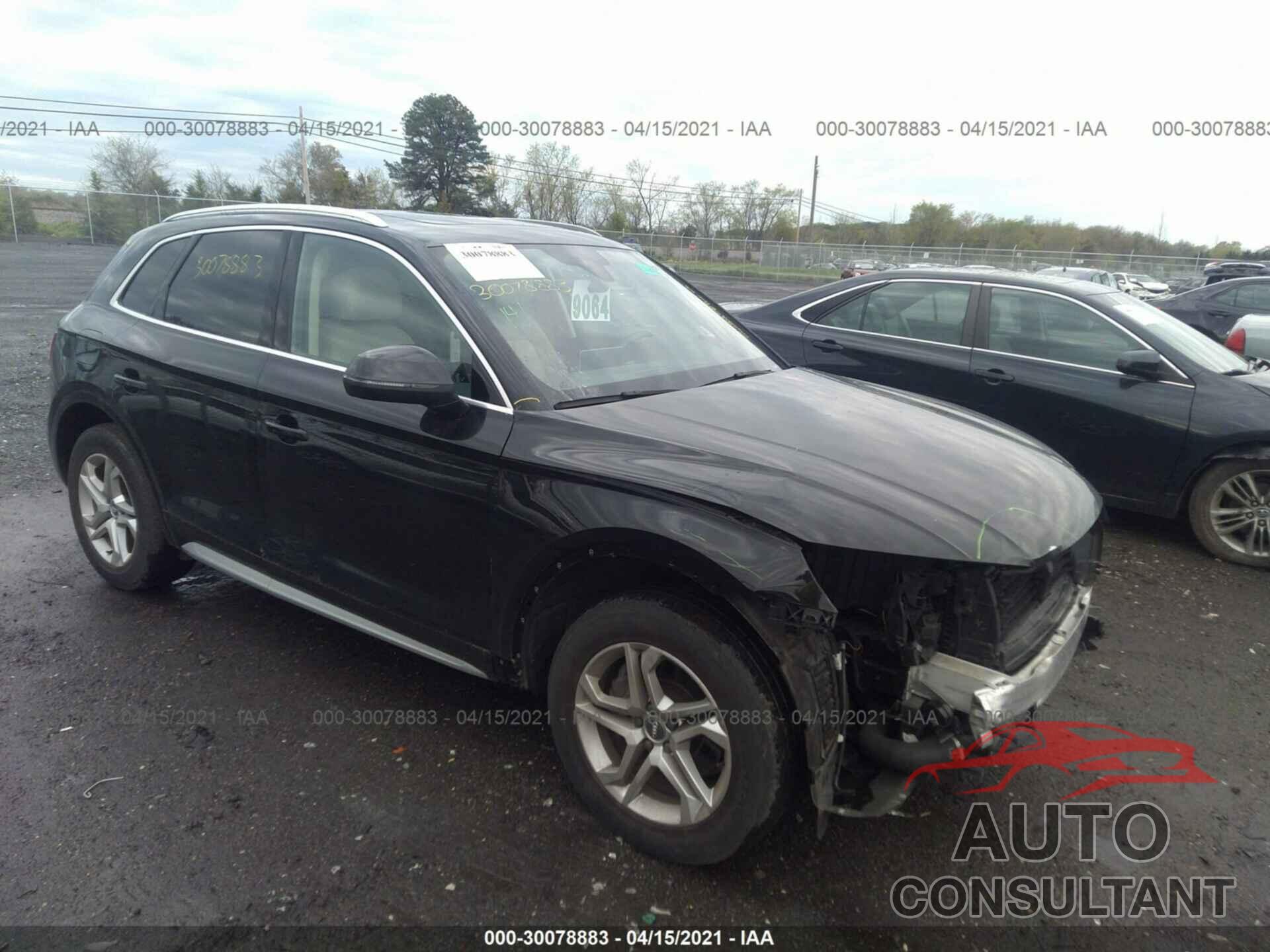 AUDI Q5 2018 - WA1BNAFY7J2066221