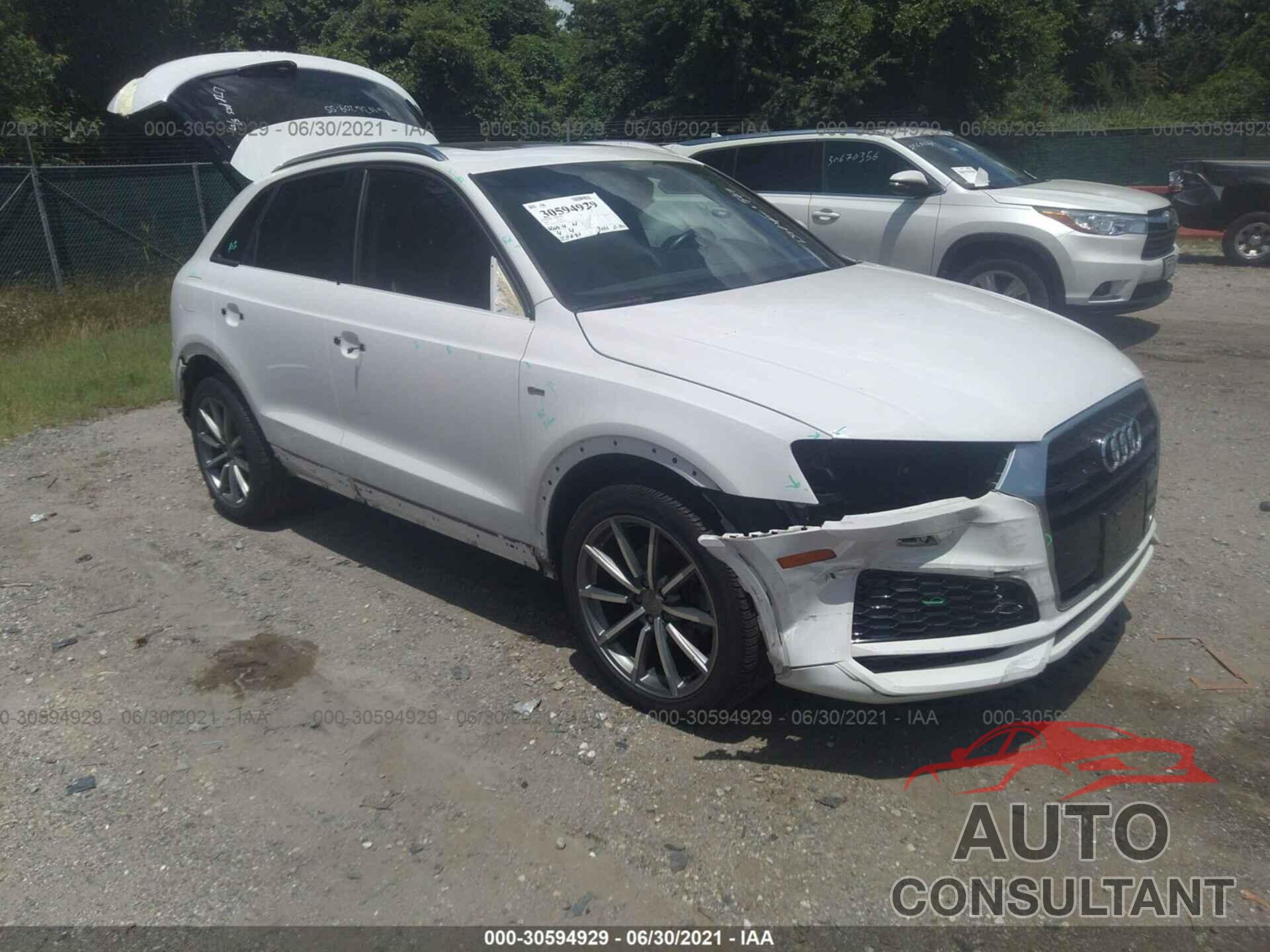 AUDI Q3 2018 - WA1ECCFS7JR022074