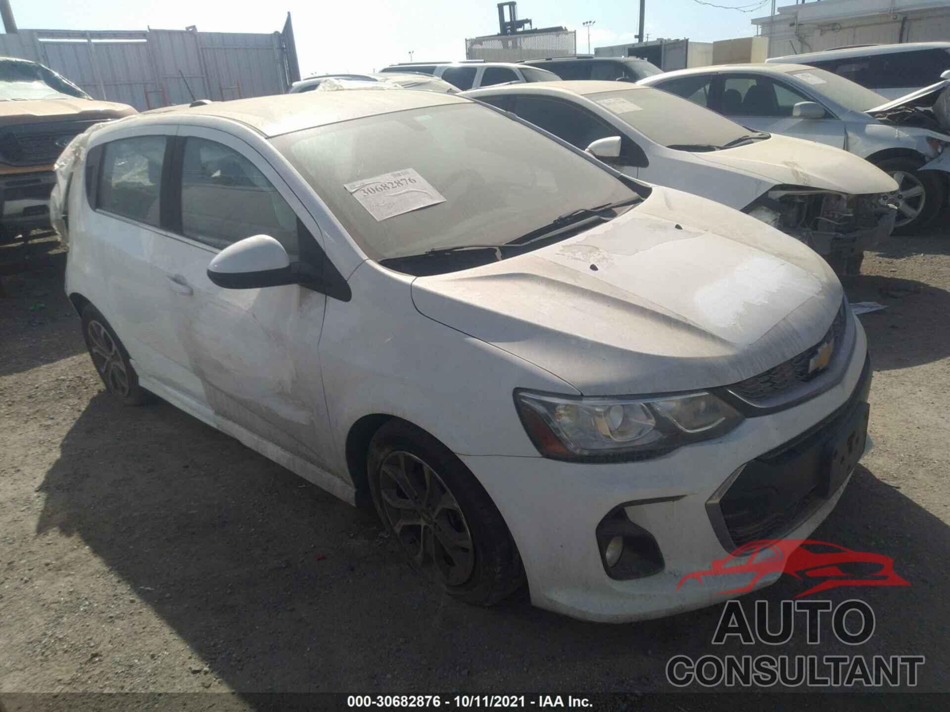 CHEVROLET SONIC 2017 - 1G1JD6SG1H4106153