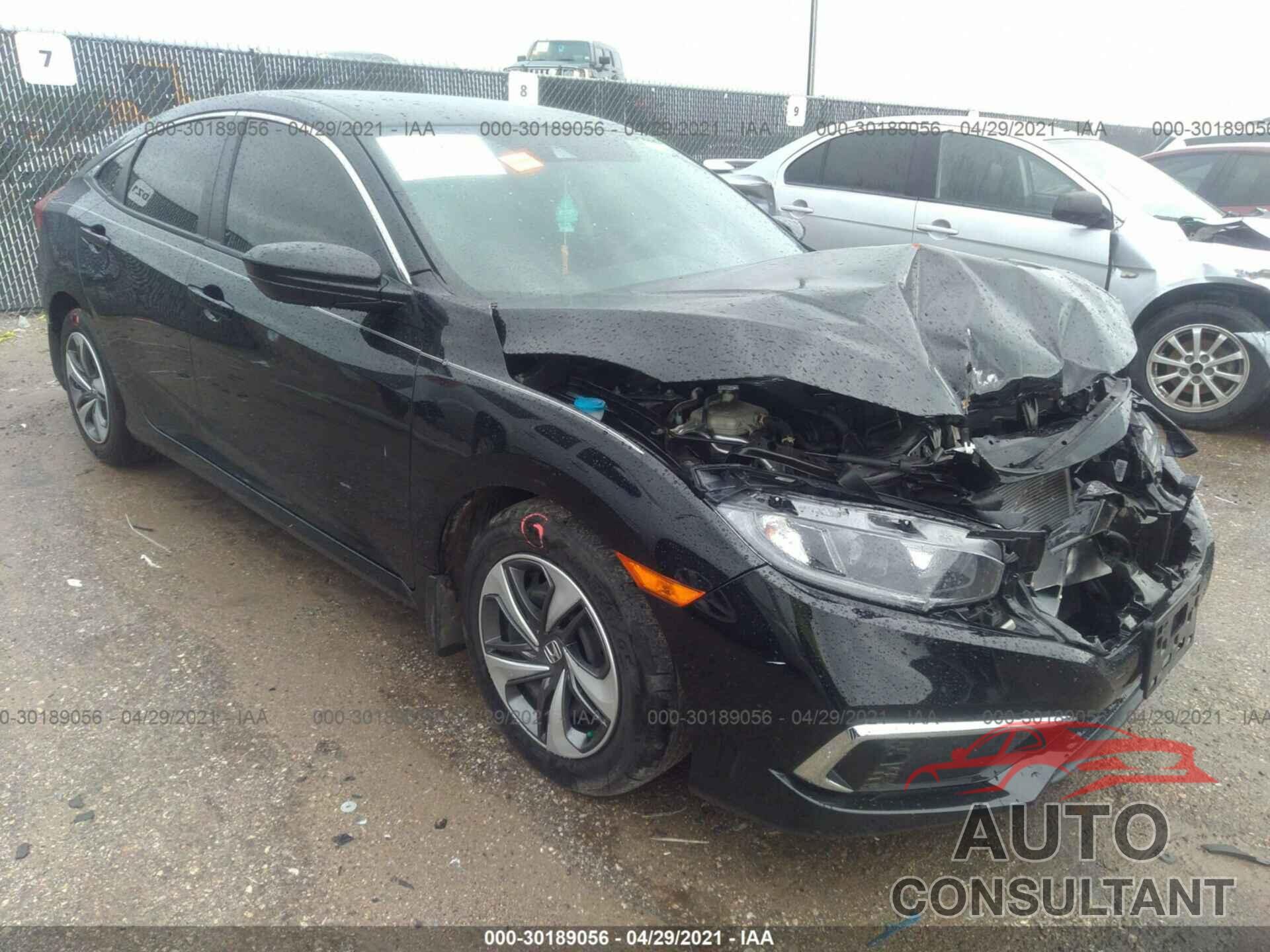 HONDA CIVIC SEDAN 2019 - 19XFC2F67KE047027