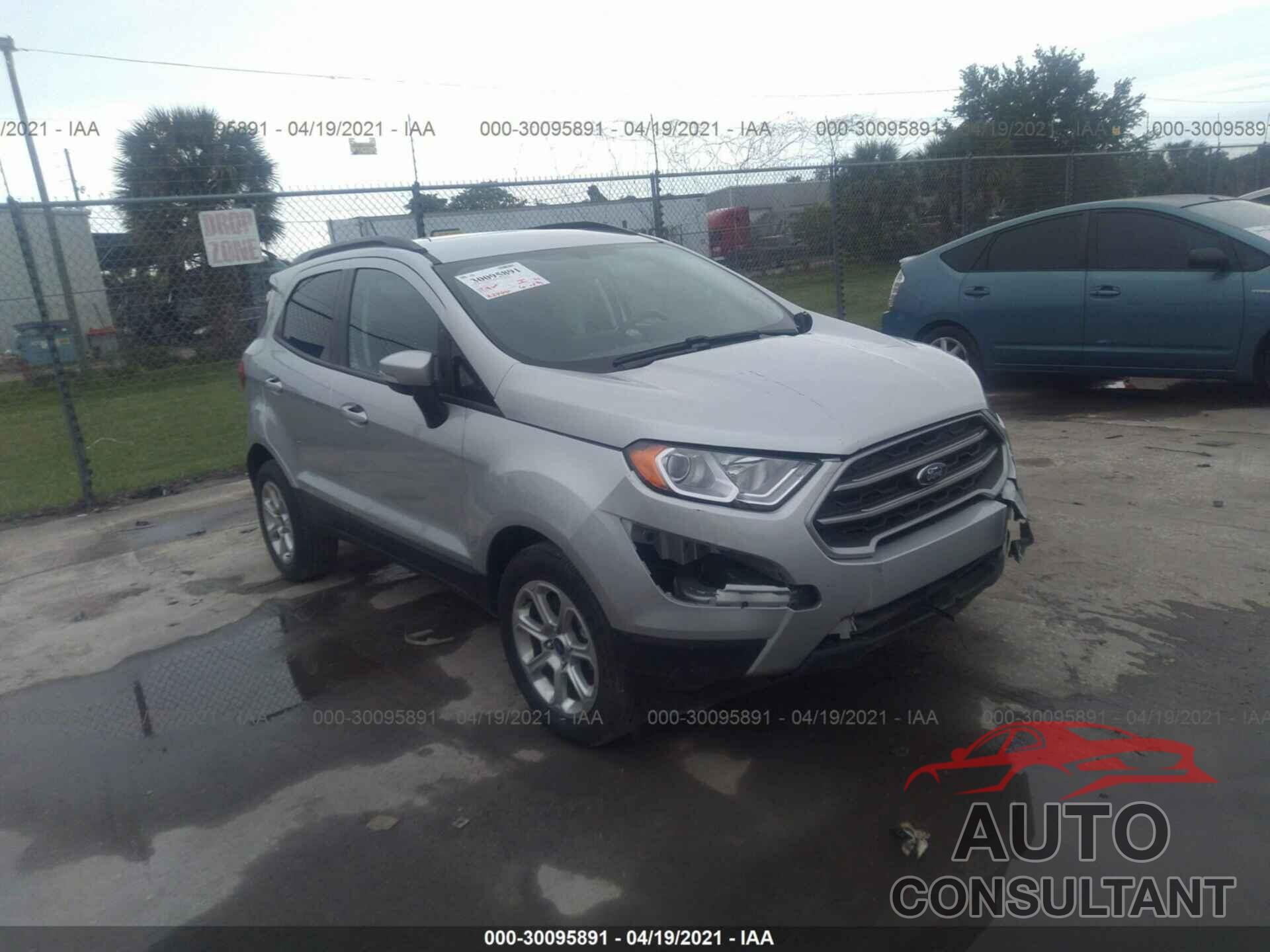 FORD ECOSPORT 2020 - MAJ3S2GE0LC342643