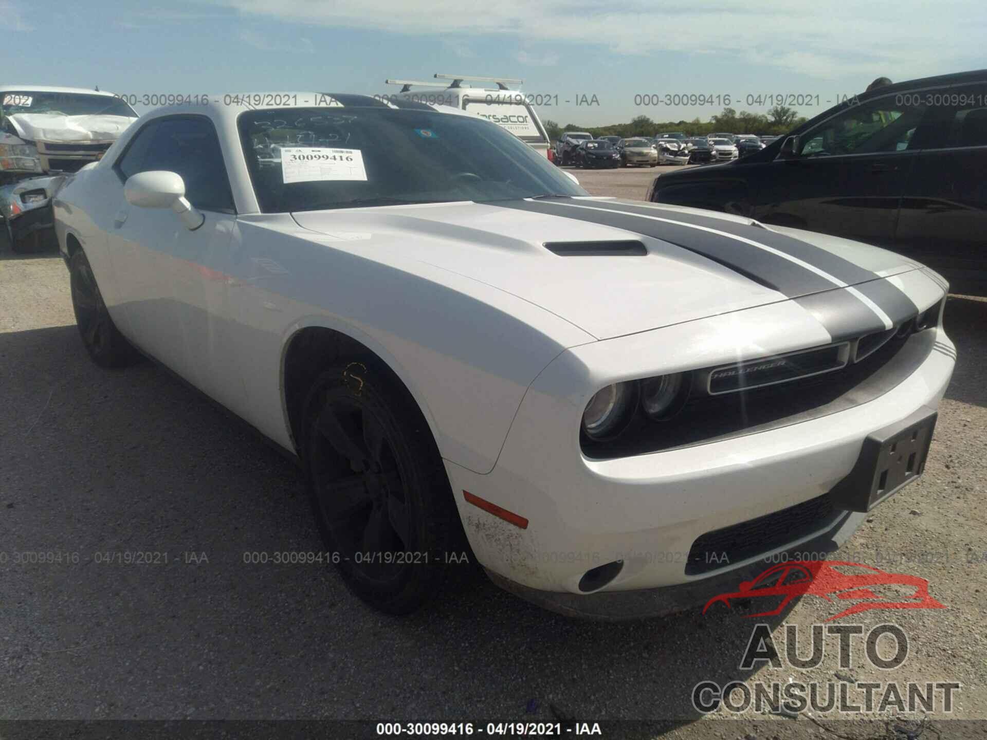 DODGE CHALLENGER 2016 - 2C3CDZAG8GH344638