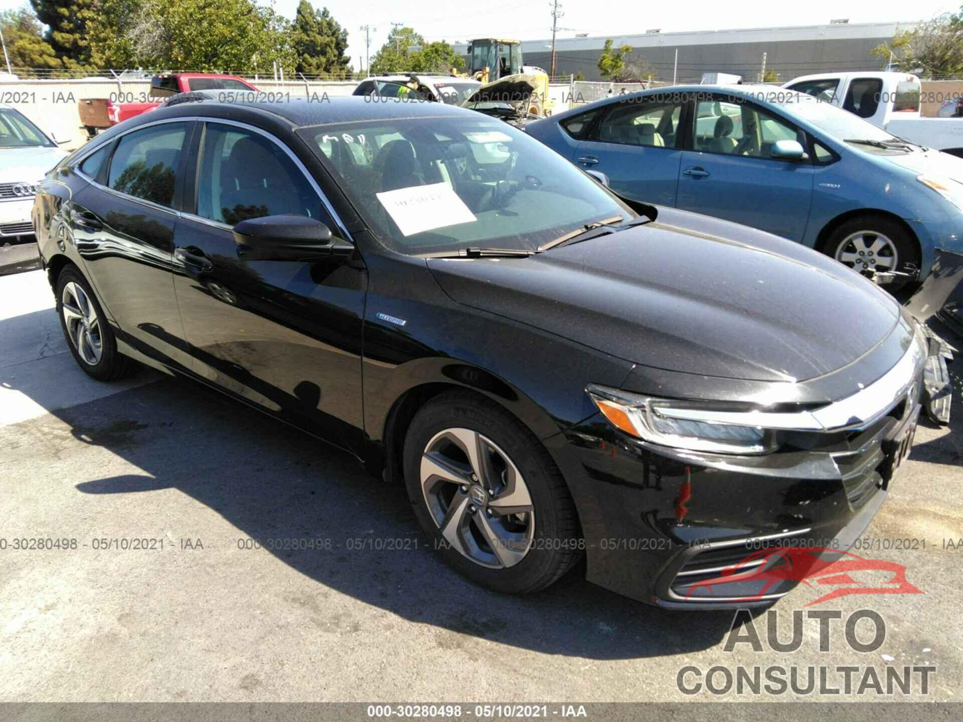 HONDA INSIGHT 2019 - 19XZE4F5XKE011102