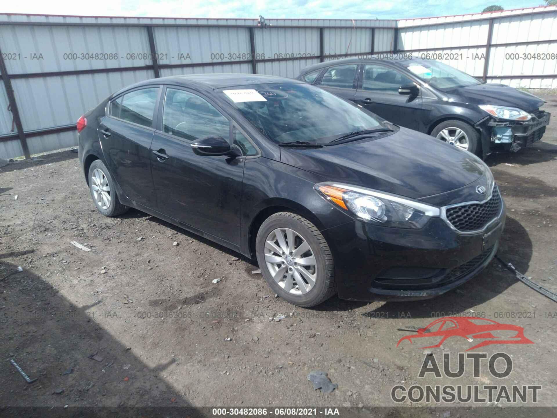 KIA FORTE 2016 - KNAFX4A62G5533557