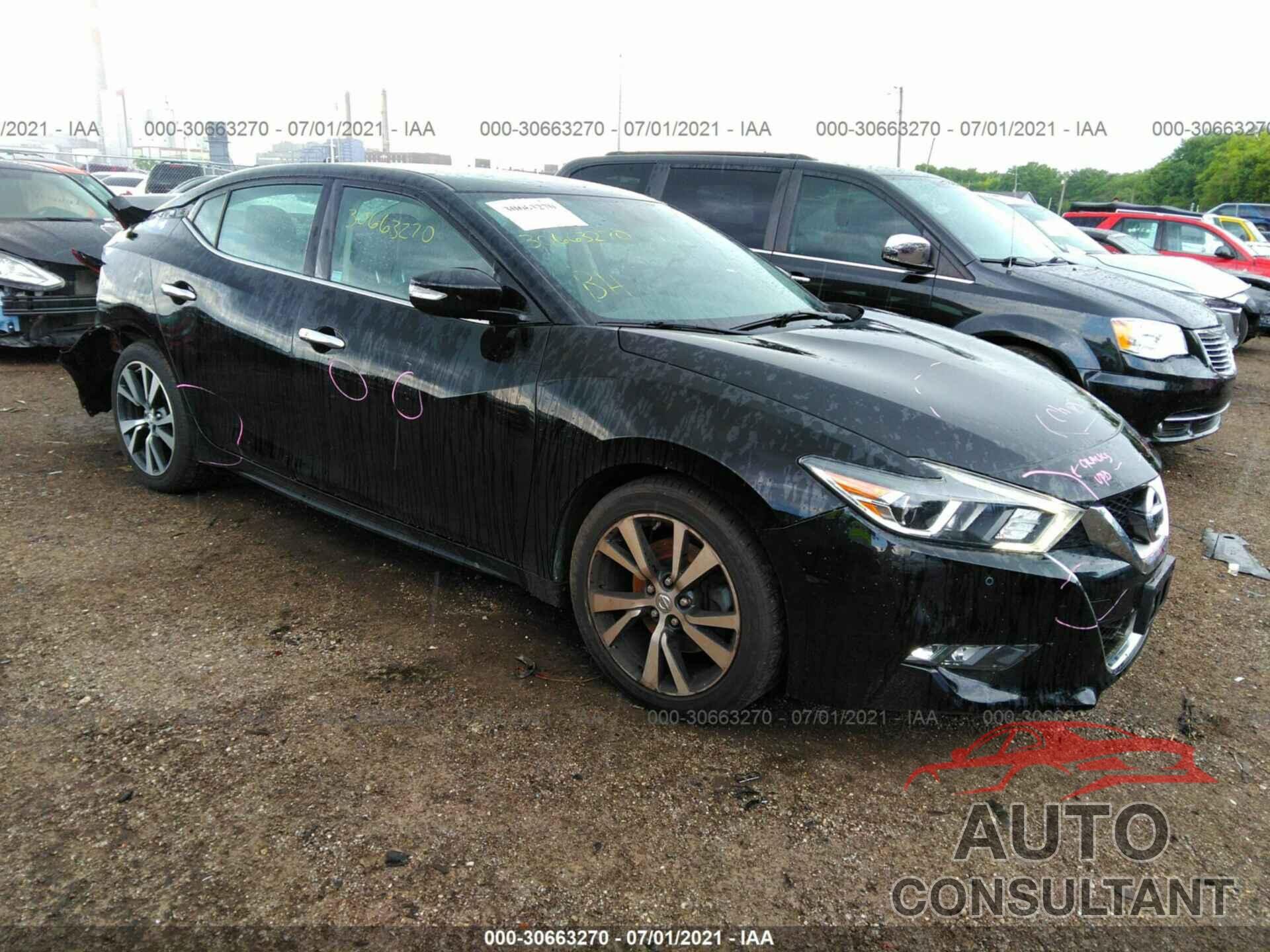 NISSAN MAXIMA 2017 - 1N4AA6AP8HC370452