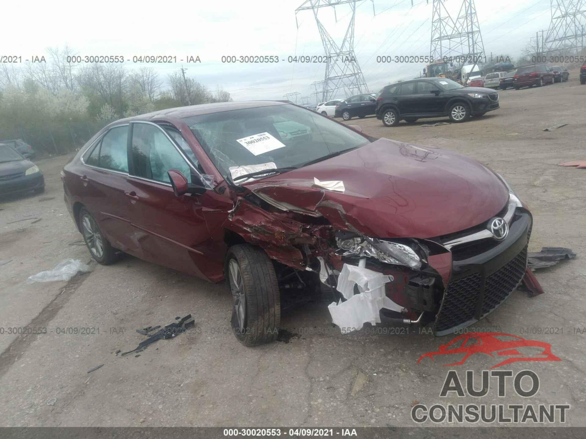 TOYOTA CAMRY 2017 - 4T1BF1FK6HU743073