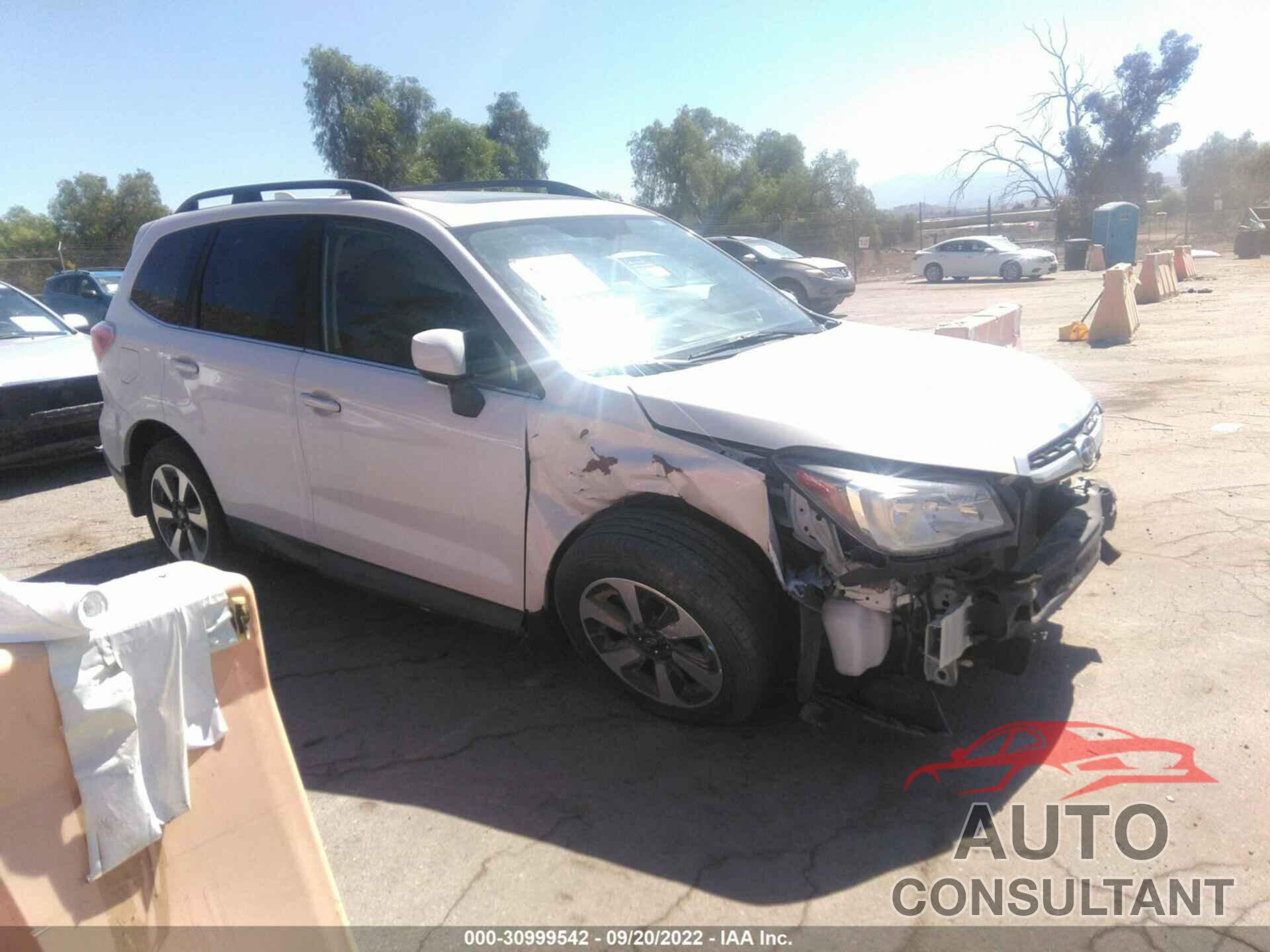 SUBARU FORESTER 2017 - JF2SJAJC5HH402955