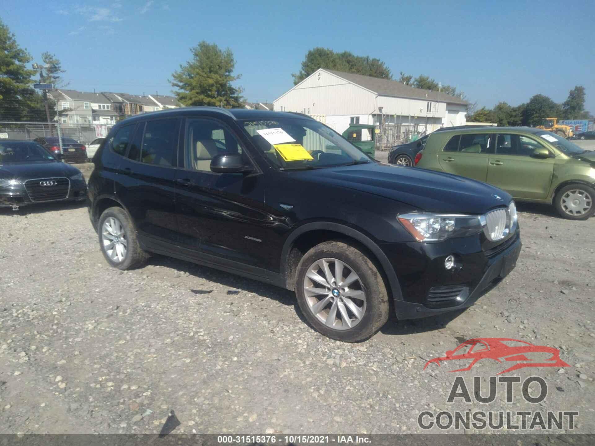 BMW X3 2017 - 5UXWX9C39H0T20430