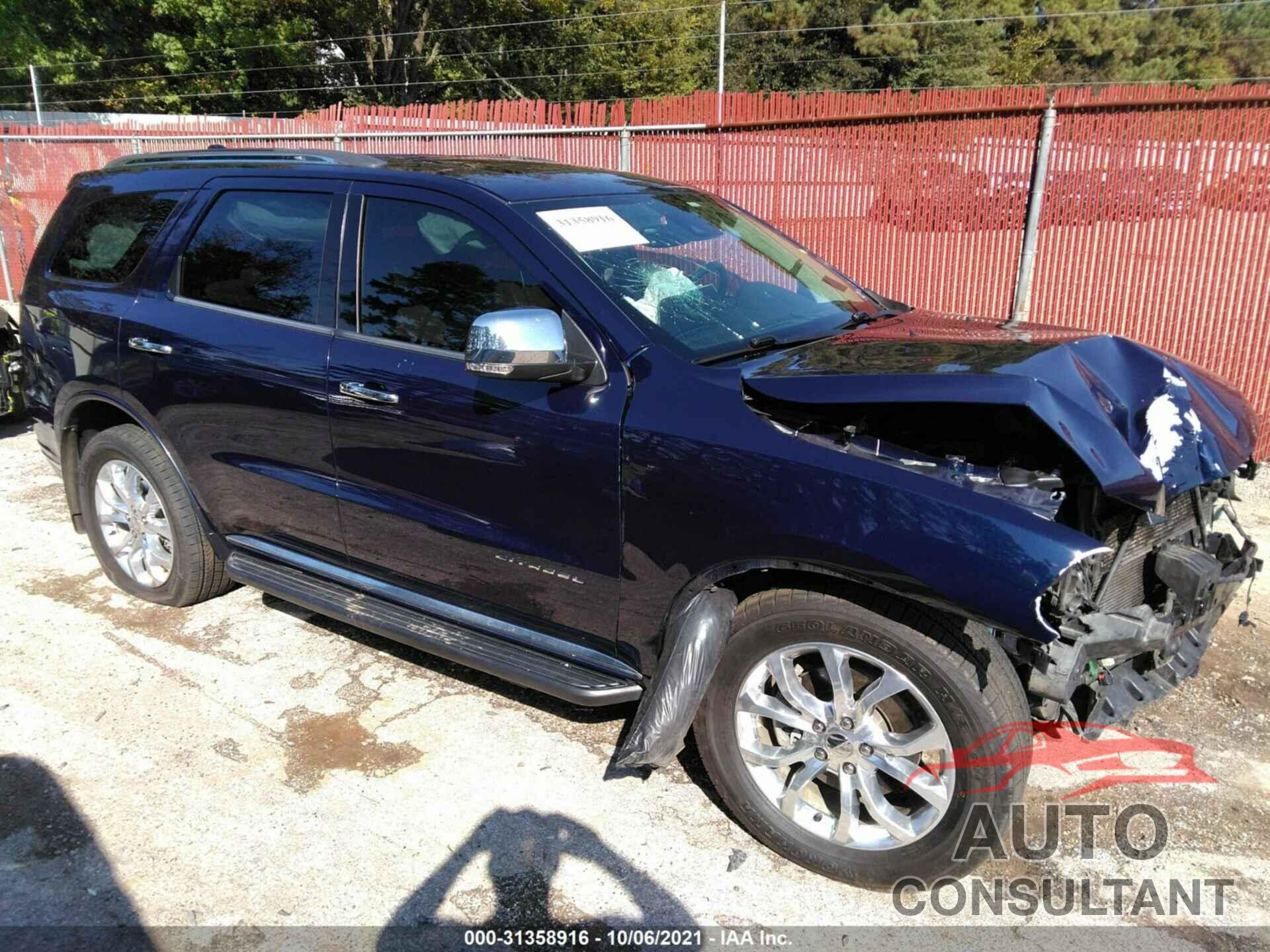 DODGE DURANGO 2017 - 1C4RDJEG3HC710267