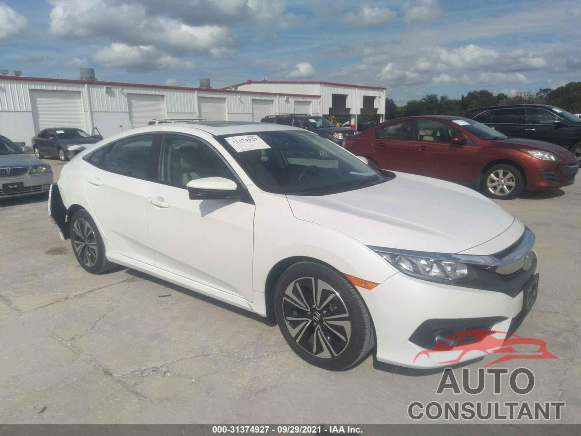 HONDA CIVIC SEDAN 2016 - 19XFC1F32GE217401