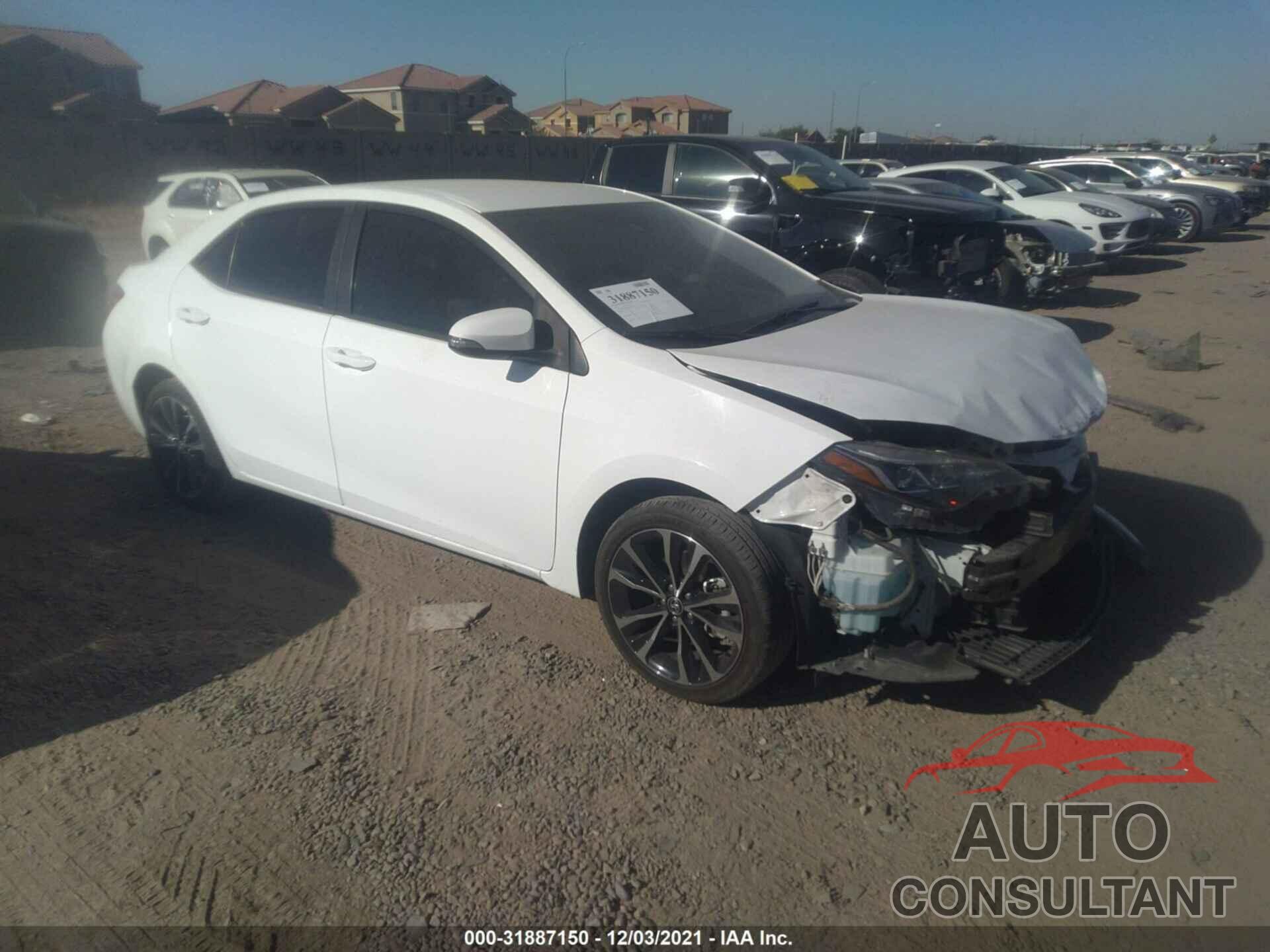 TOYOTA COROLLA 2018 - 2T1BURHE6JC087394