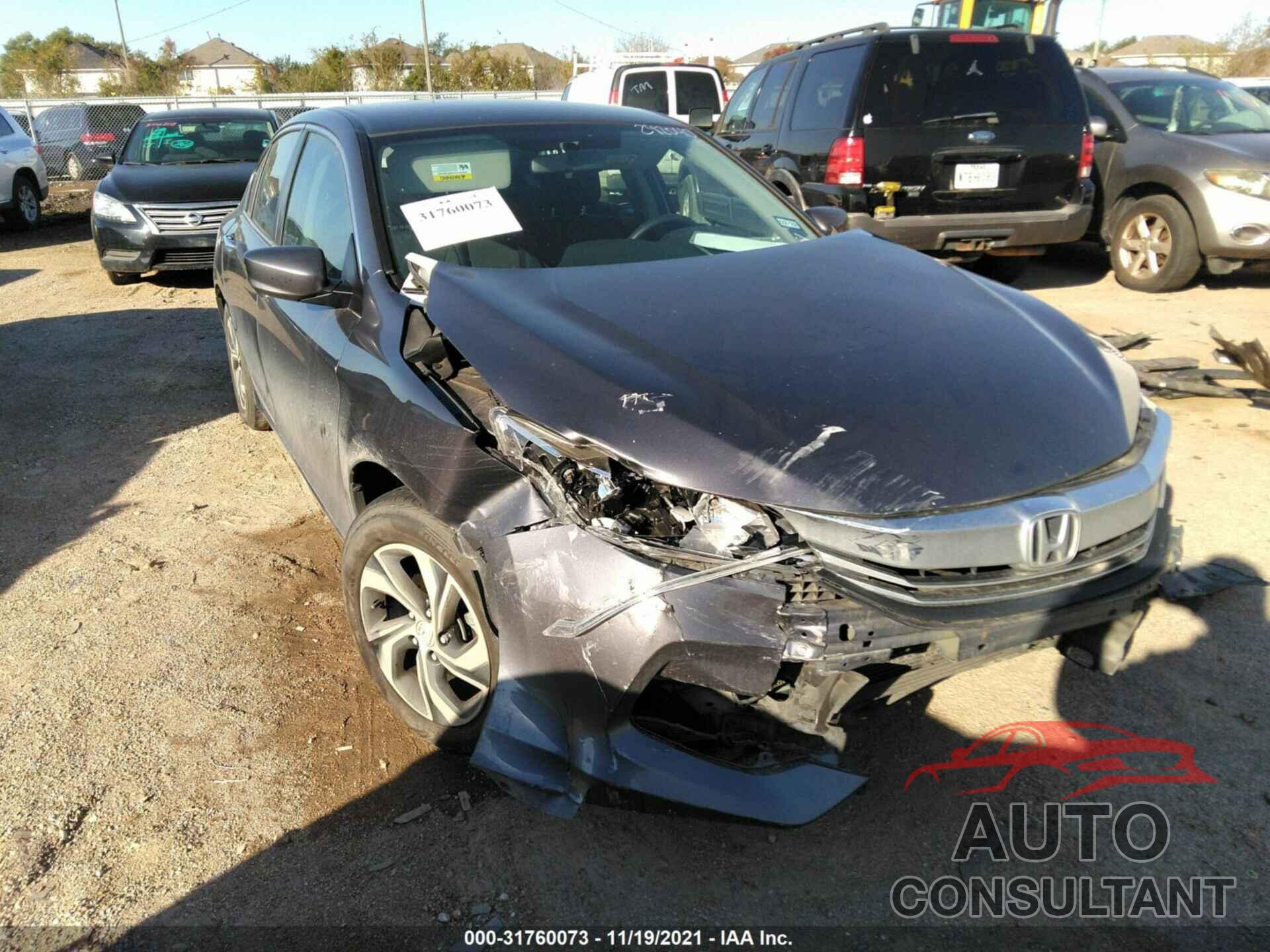 HONDA ACCORD SEDAN 2016 - 1HGCR2F30GA209681