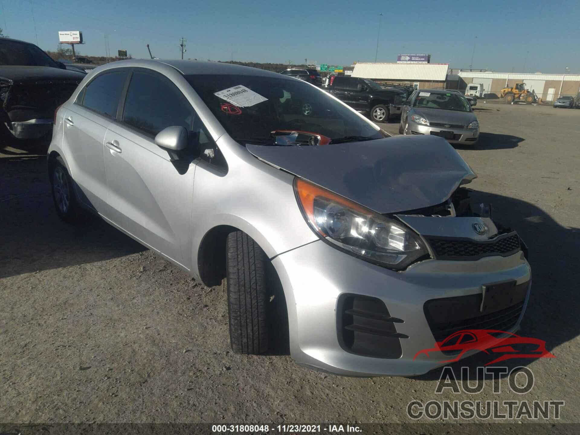 KIA RIO 2016 - KNADM5A37G6625348