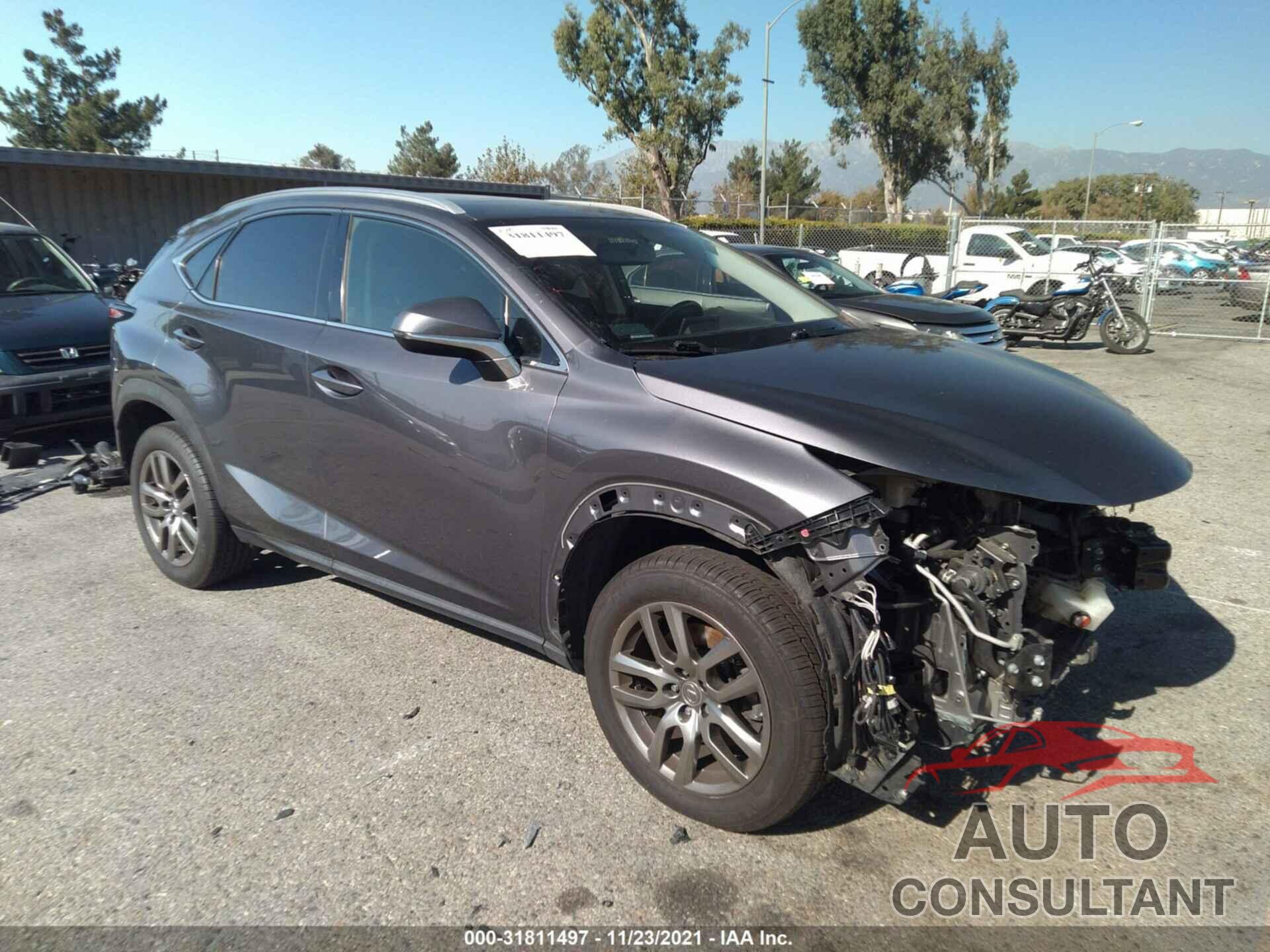 LEXUS NX 200T 2016 - JTJYARBZ5G2022152