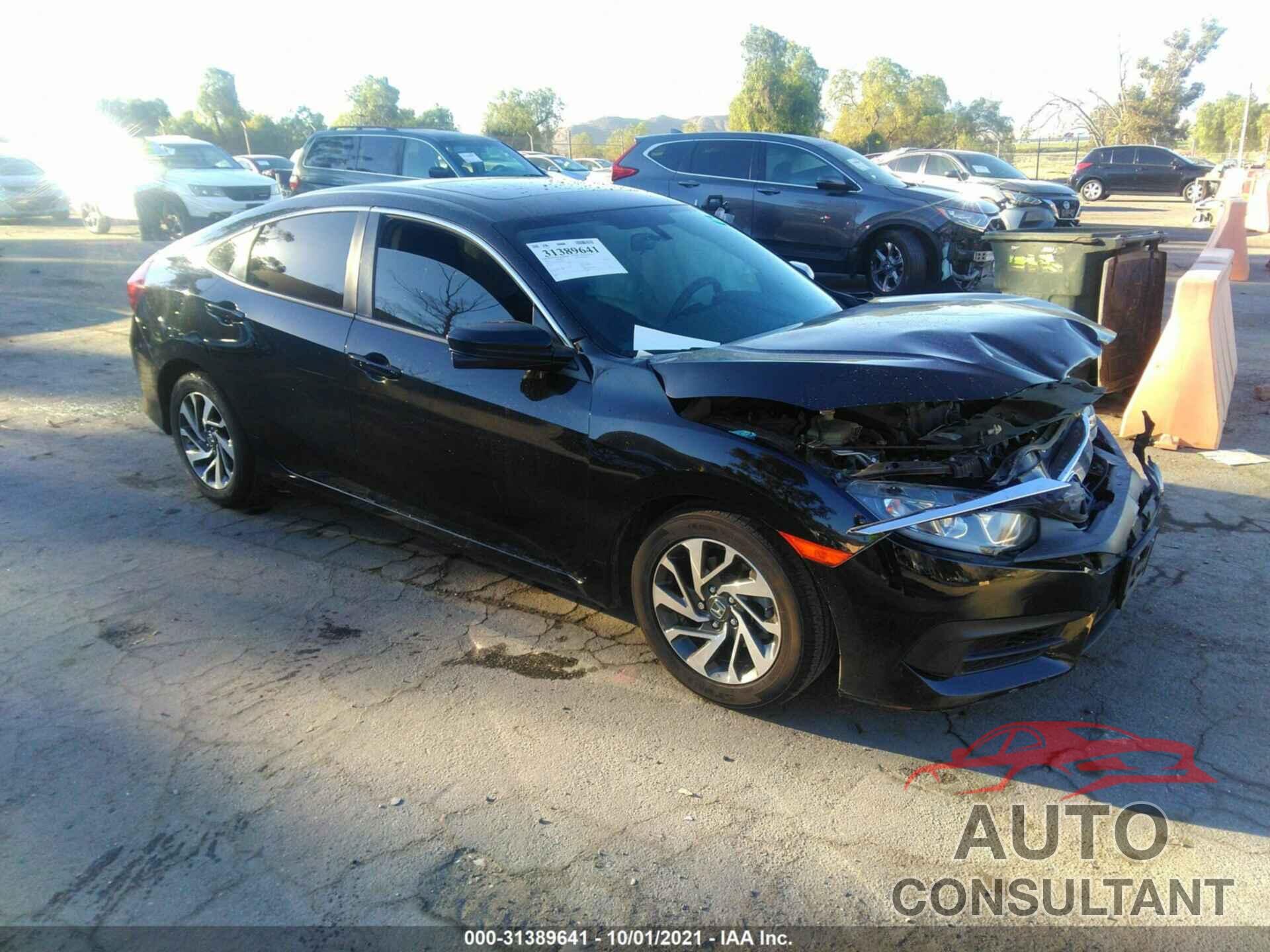 HONDA CIVIC SEDAN 2016 - 19XFC2F71GE245165