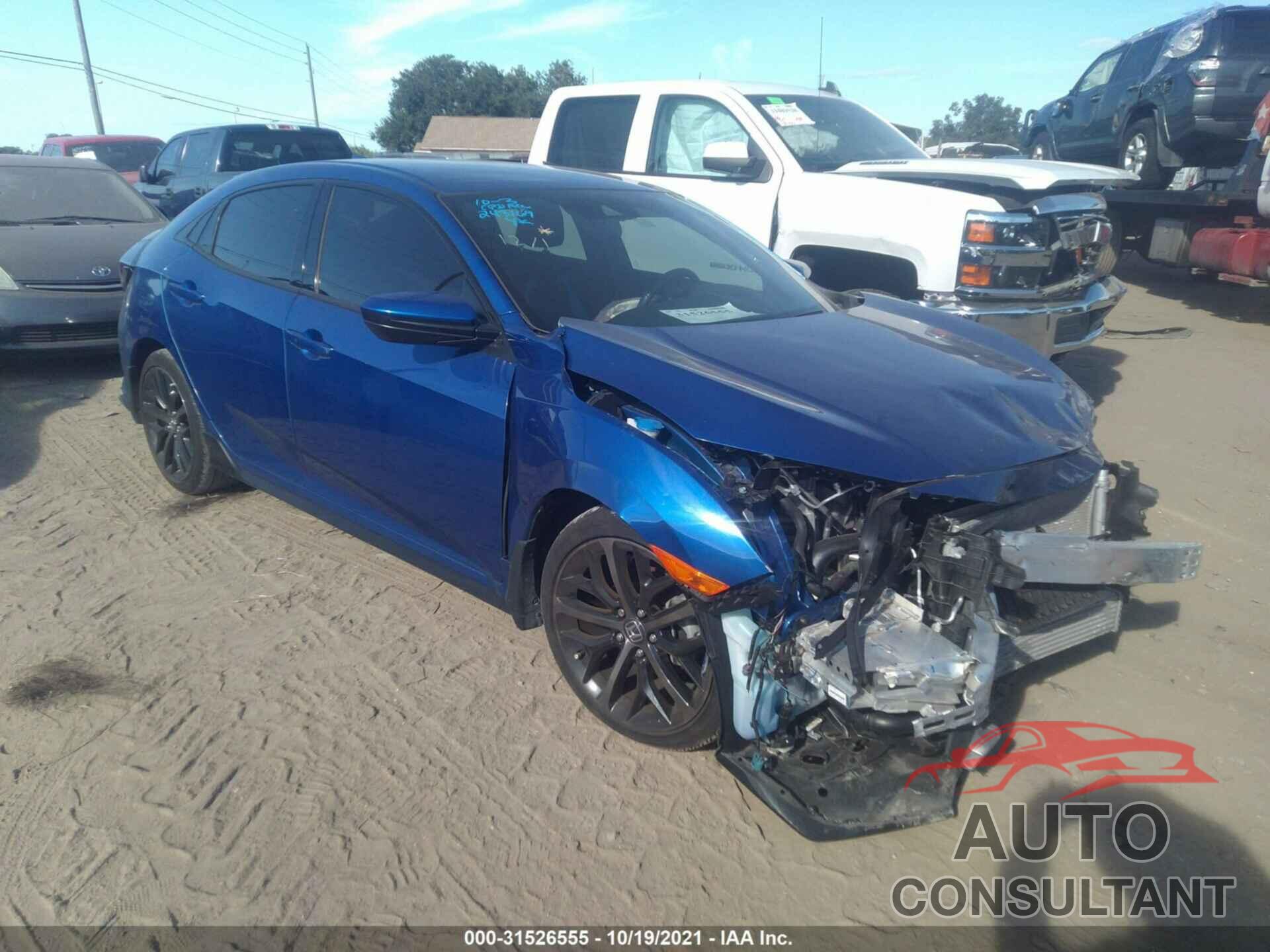 HONDA CIVIC HATCHBACK 2020 - SHHFK7H49LU217006