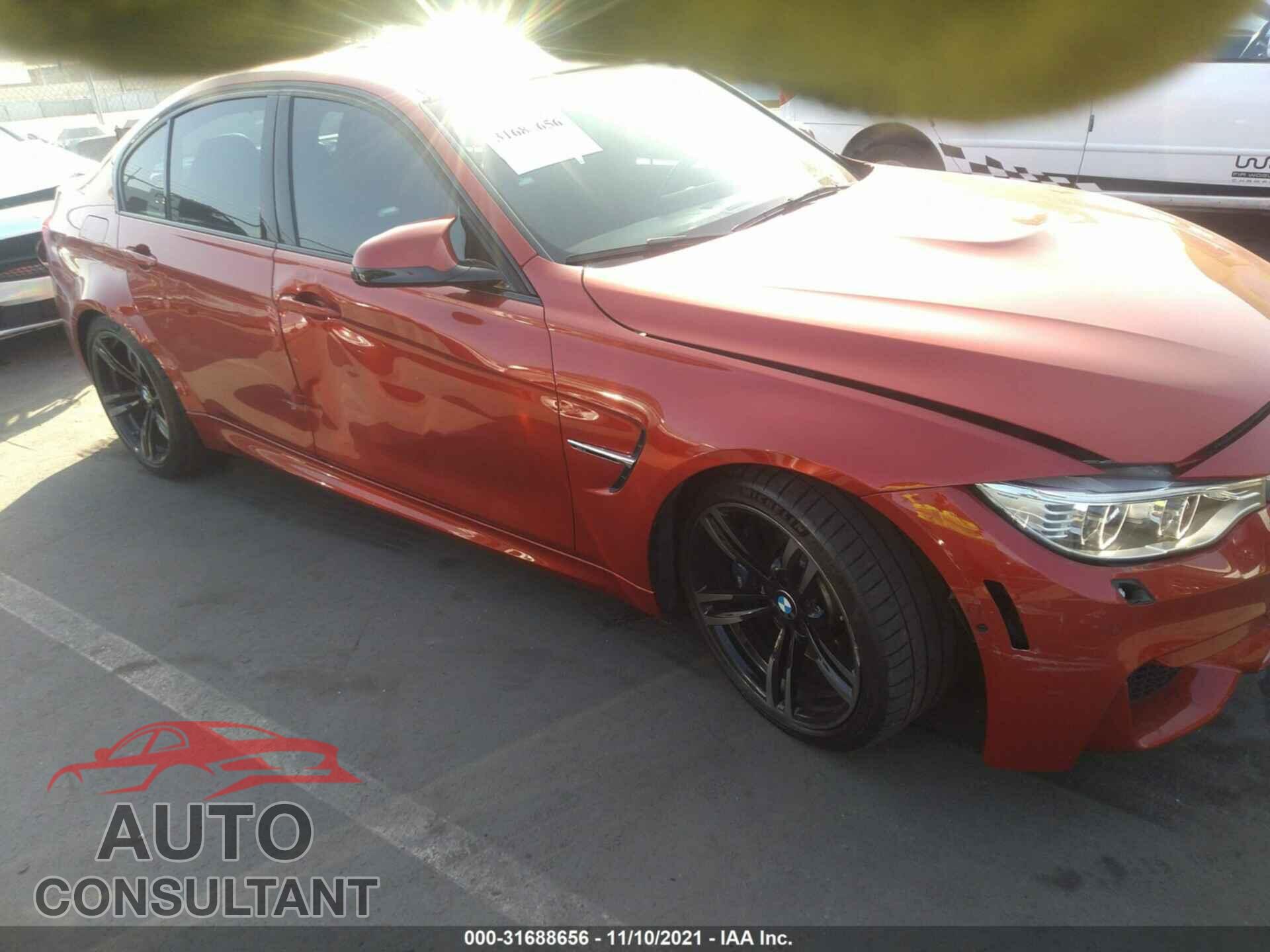 BMW M3 2016 - WBS8M9C58G5D31064