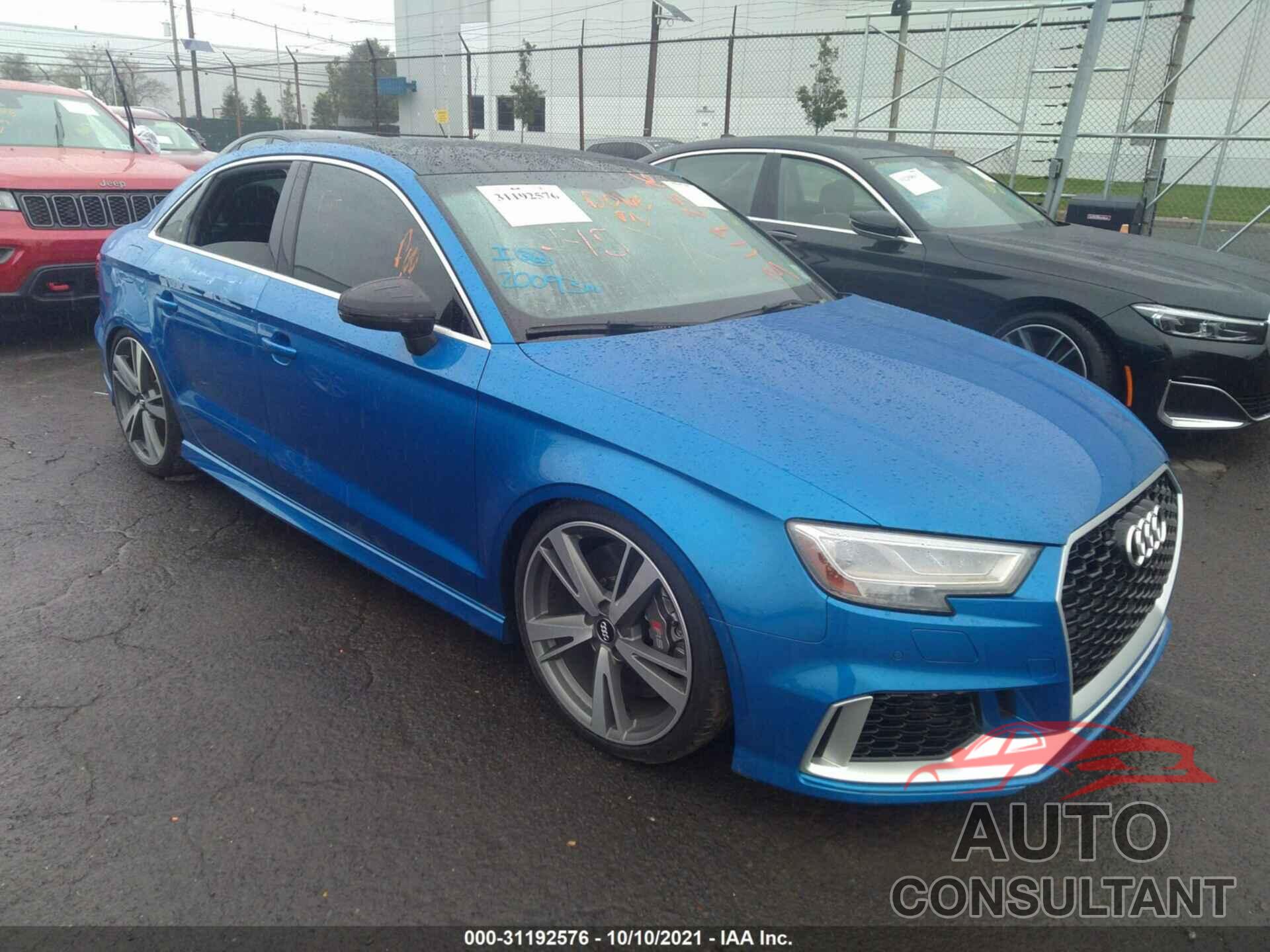 AUDI RS 3 2018 - WUABWHFF5J1904765