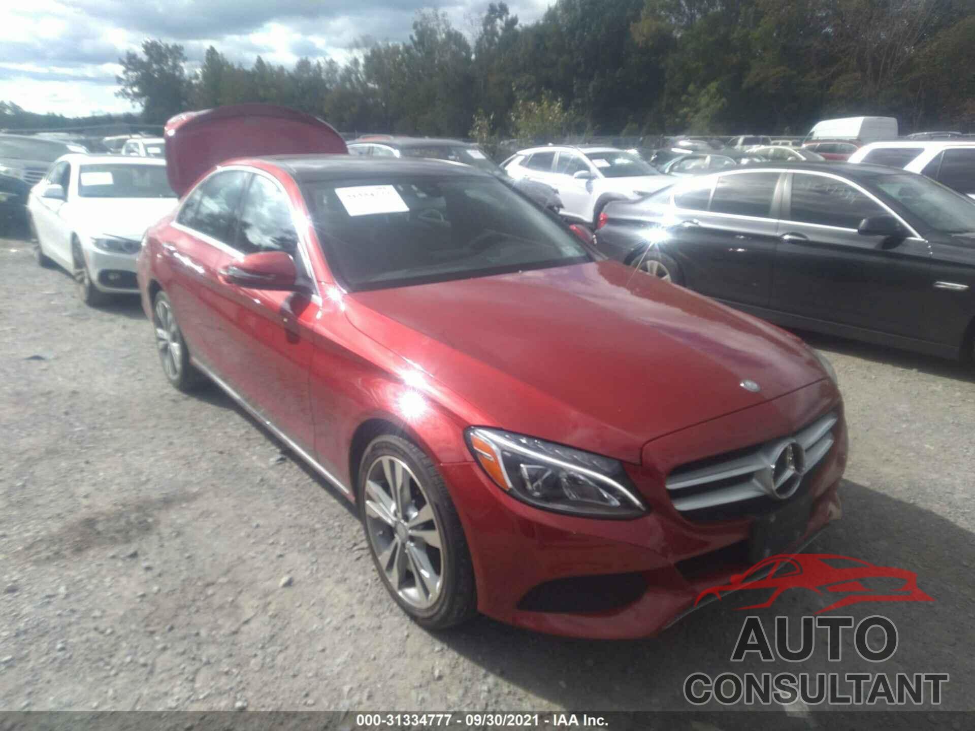 MERCEDES-BENZ C-CLASS 2016 - 55SWF4KBXGU167202