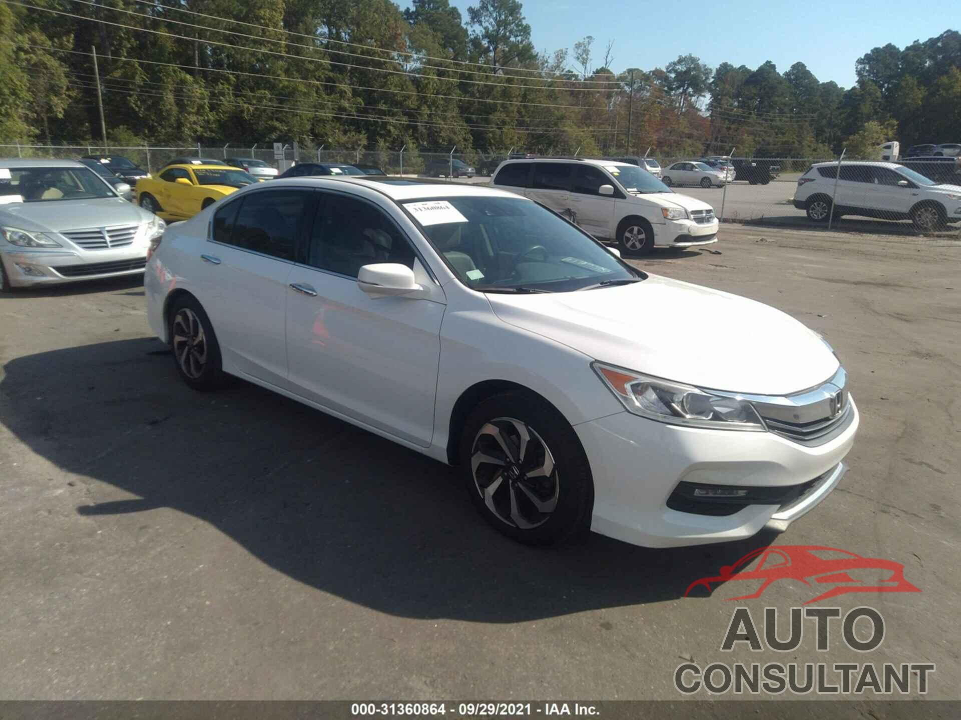 HONDA ACCORD SEDAN 2016 - 1HGCR3F01GA001241