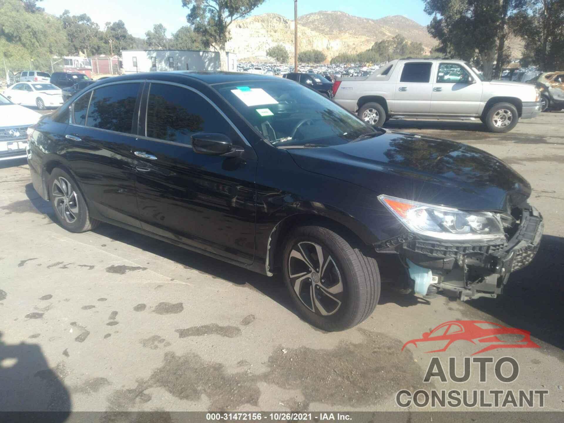 HONDA ACCORD SEDAN 2017 - 1HGCR2F38HA205024
